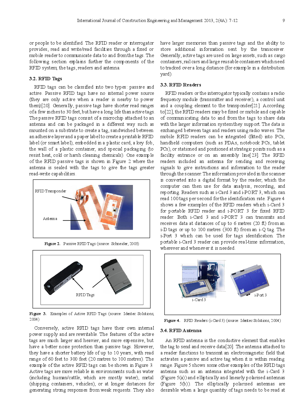 RFID Technology For Materials Management In Construction Projects - A Review - Page 4
