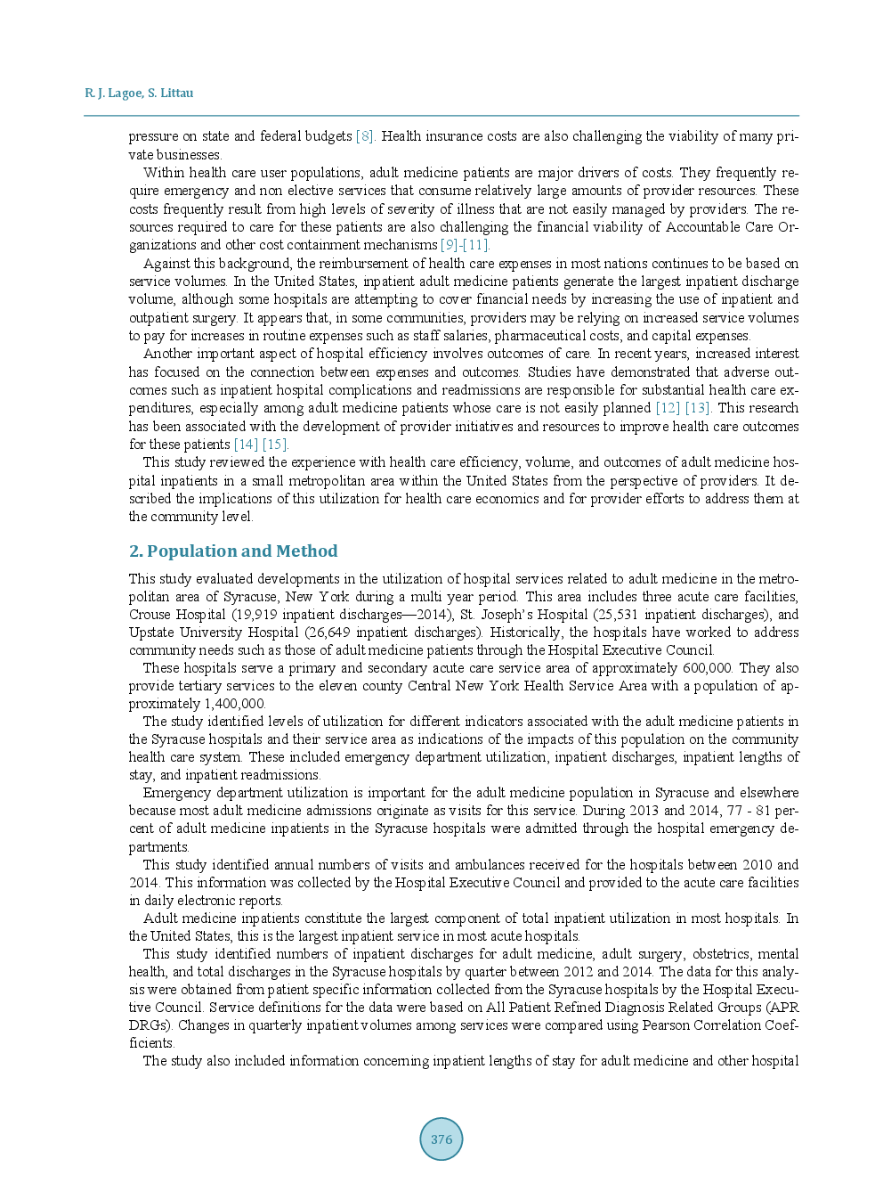 Addressing Adult Medicine Inpatients At The Community Level - Page 3