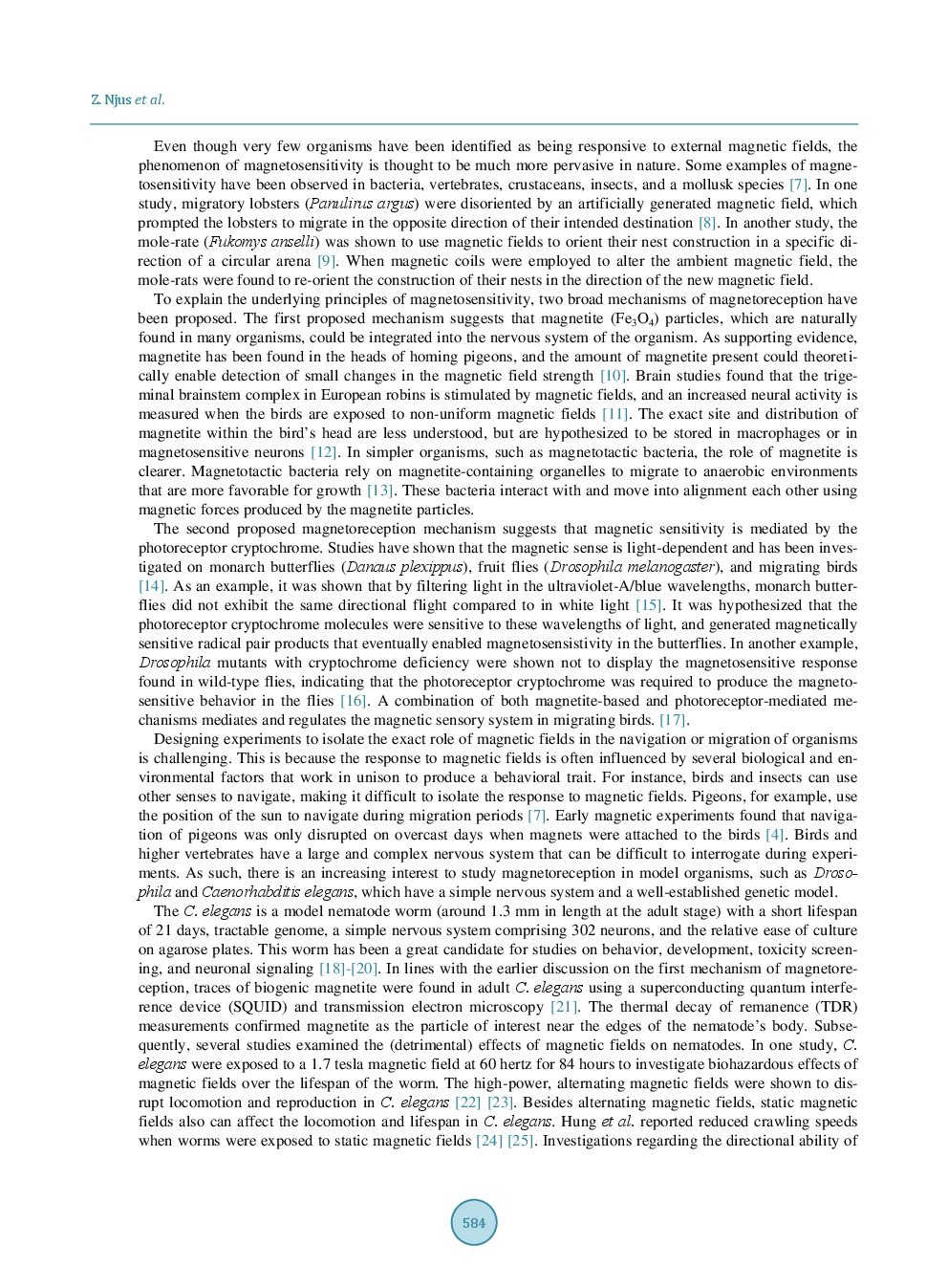 Characterizing The Effect Of Static Magnetic Fields On C. Elegans Using Microfluidics - Page 3