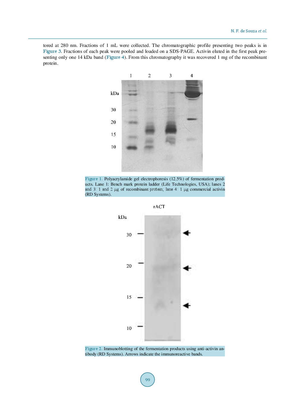 High Levels Production Of Recombinant Human Activin A-Effect Upon in Vivo Follicle Stimulation - Page 5