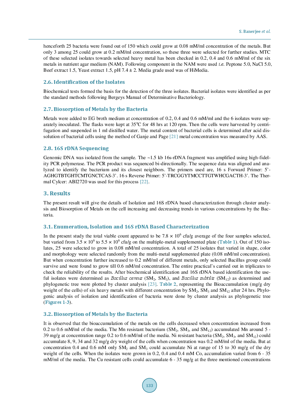 Microbial Observation In Bioaccumulation Of Heavy Metals From The Ash Dyke Of Thermal Power Plants Of Chhattisgarh, India - Page 4