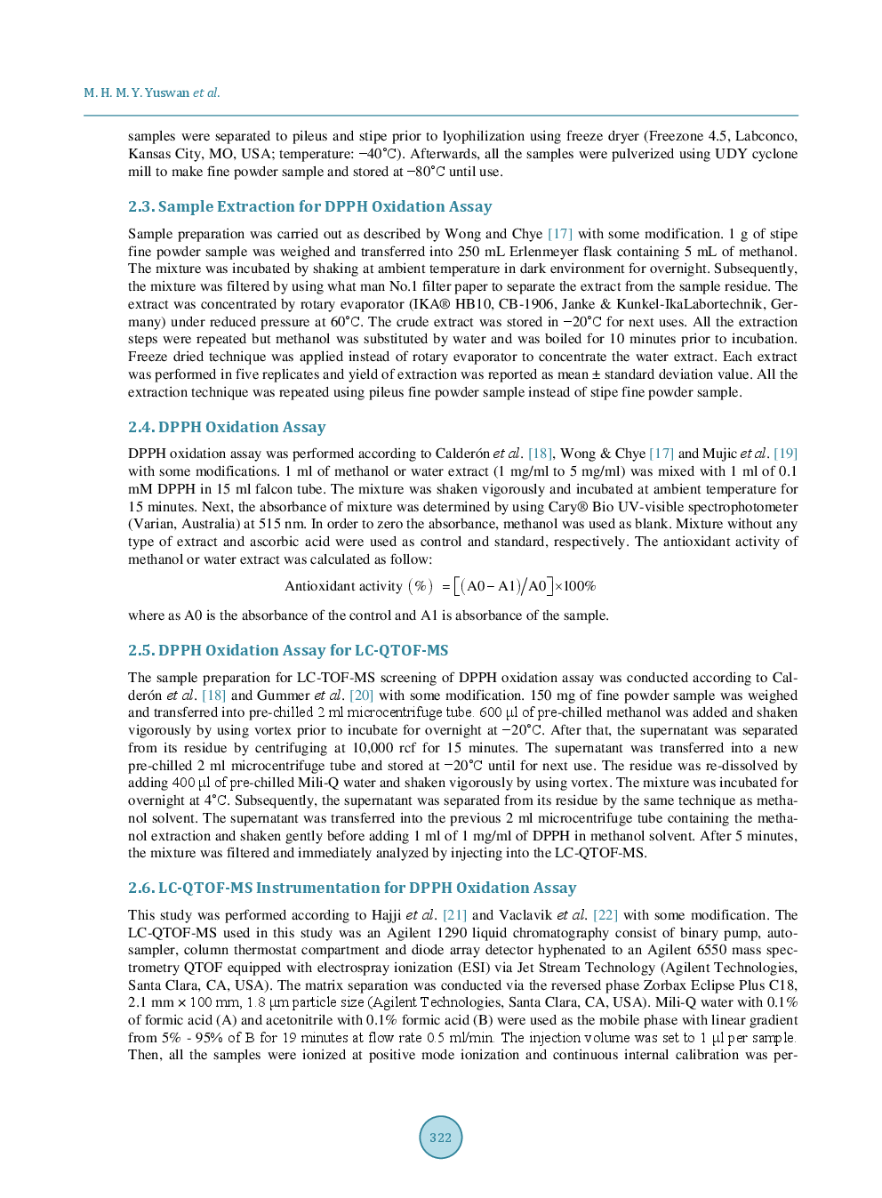 New Bioactive Molecules With Potential Antioxidant Activity From Various Extracts Of Wild Edible Gelam Mushroom (Boletus spp.) - Page 4