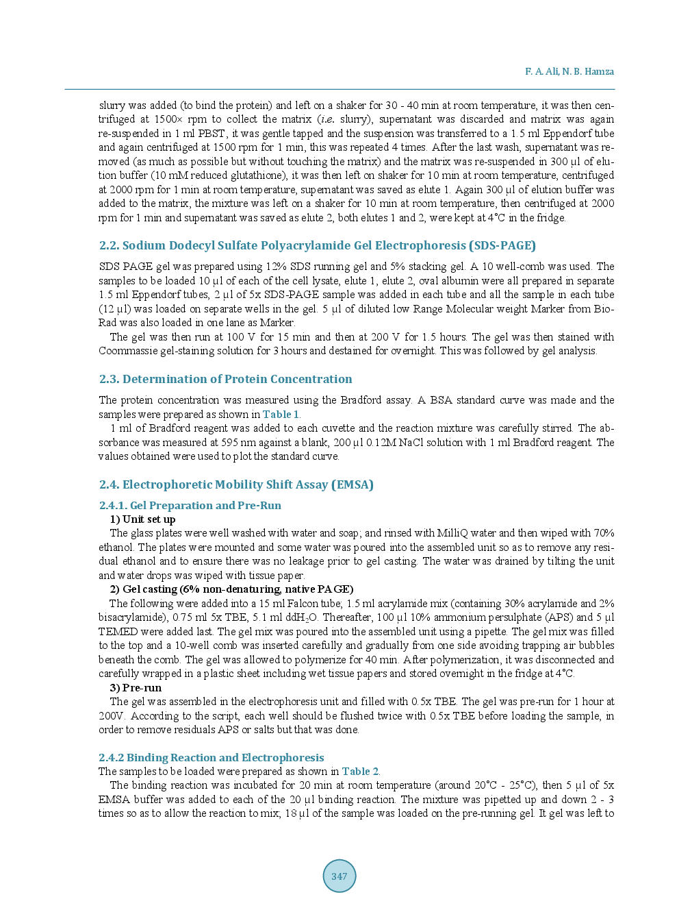 Study On Binding Affinity Of A Glutathione S-Transferase (GST) Fusion Protein To DNA Probe - Page 4