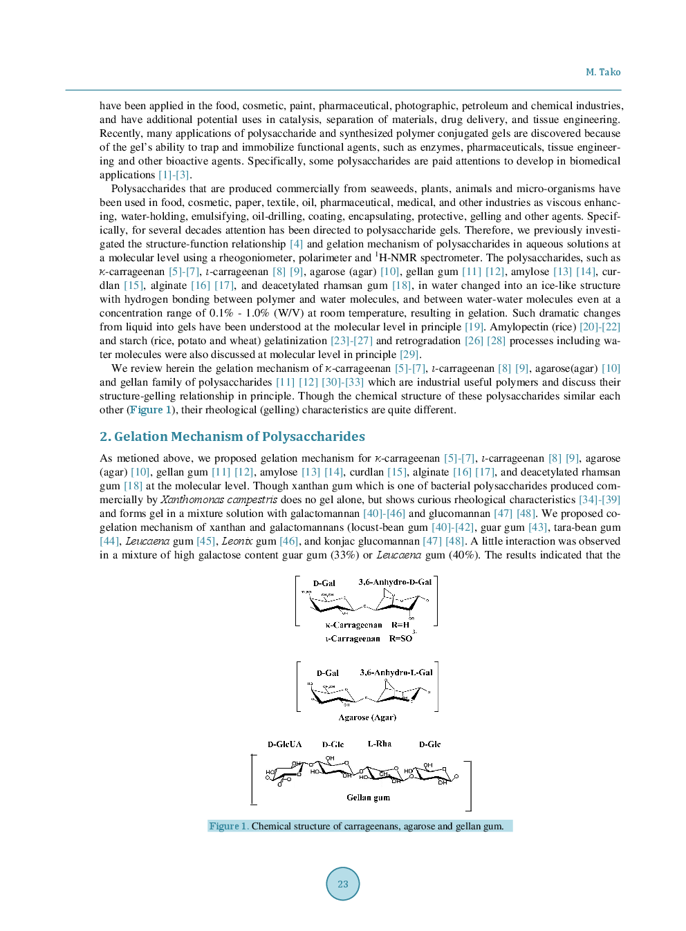 The Principle Of Polysaccharide Gels - Page 3