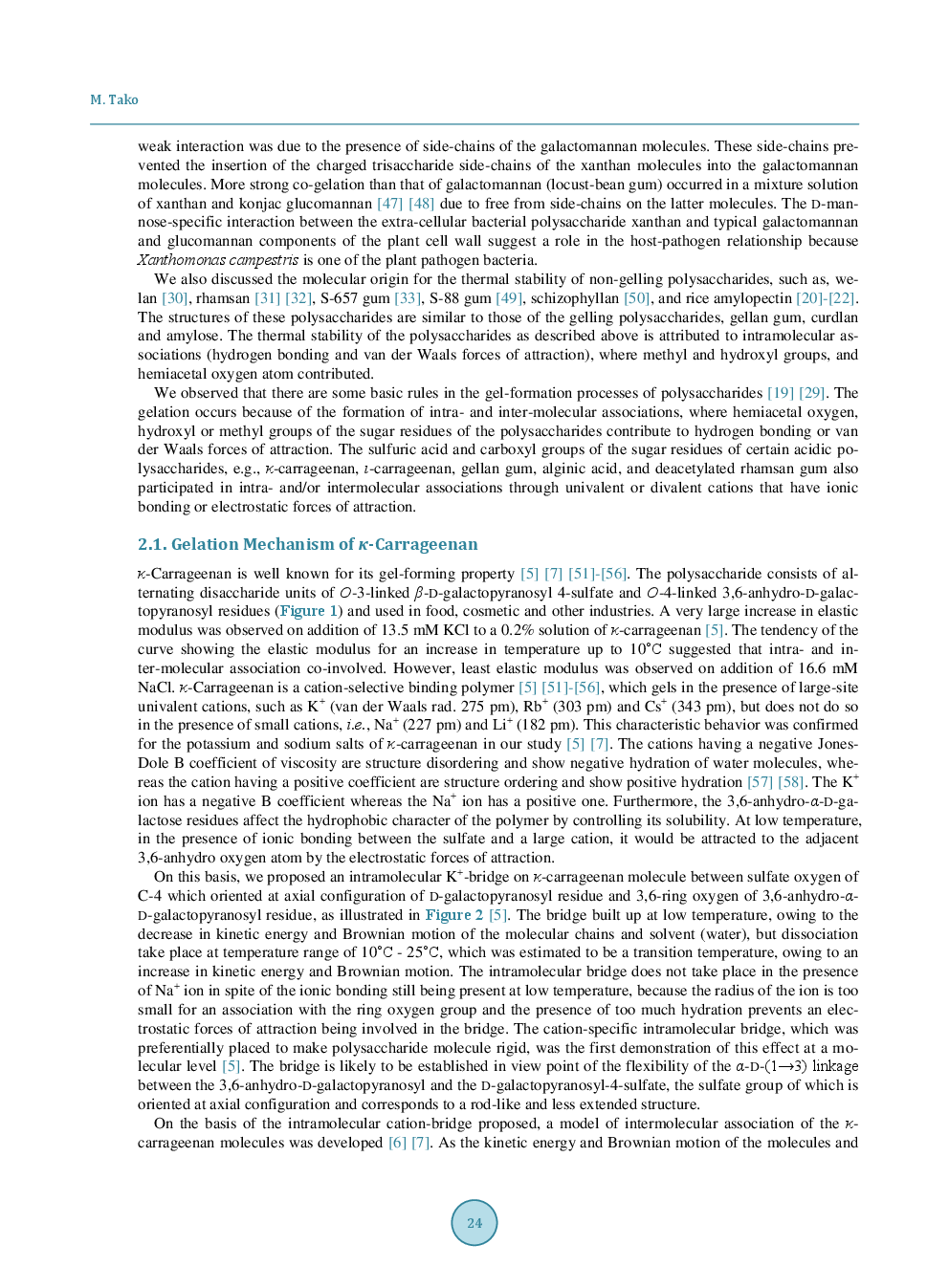 The Principle Of Polysaccharide Gels - Page 4