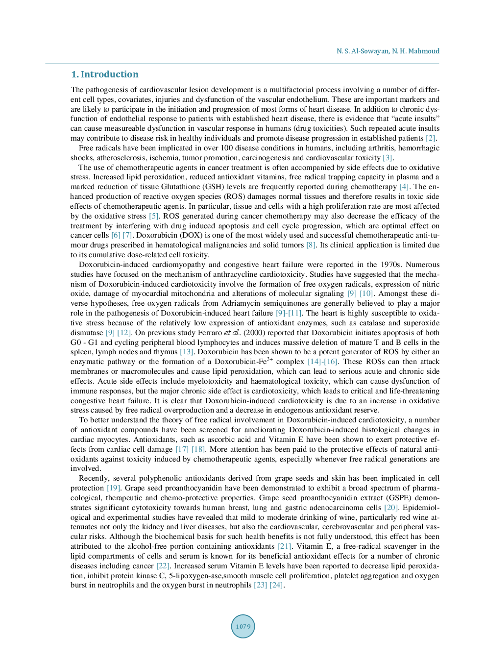 The Protective Effect Of Grape Seed Extract On Cardiotoxicity Induced By Doxorubicin Drug In Male Rats - Page 3