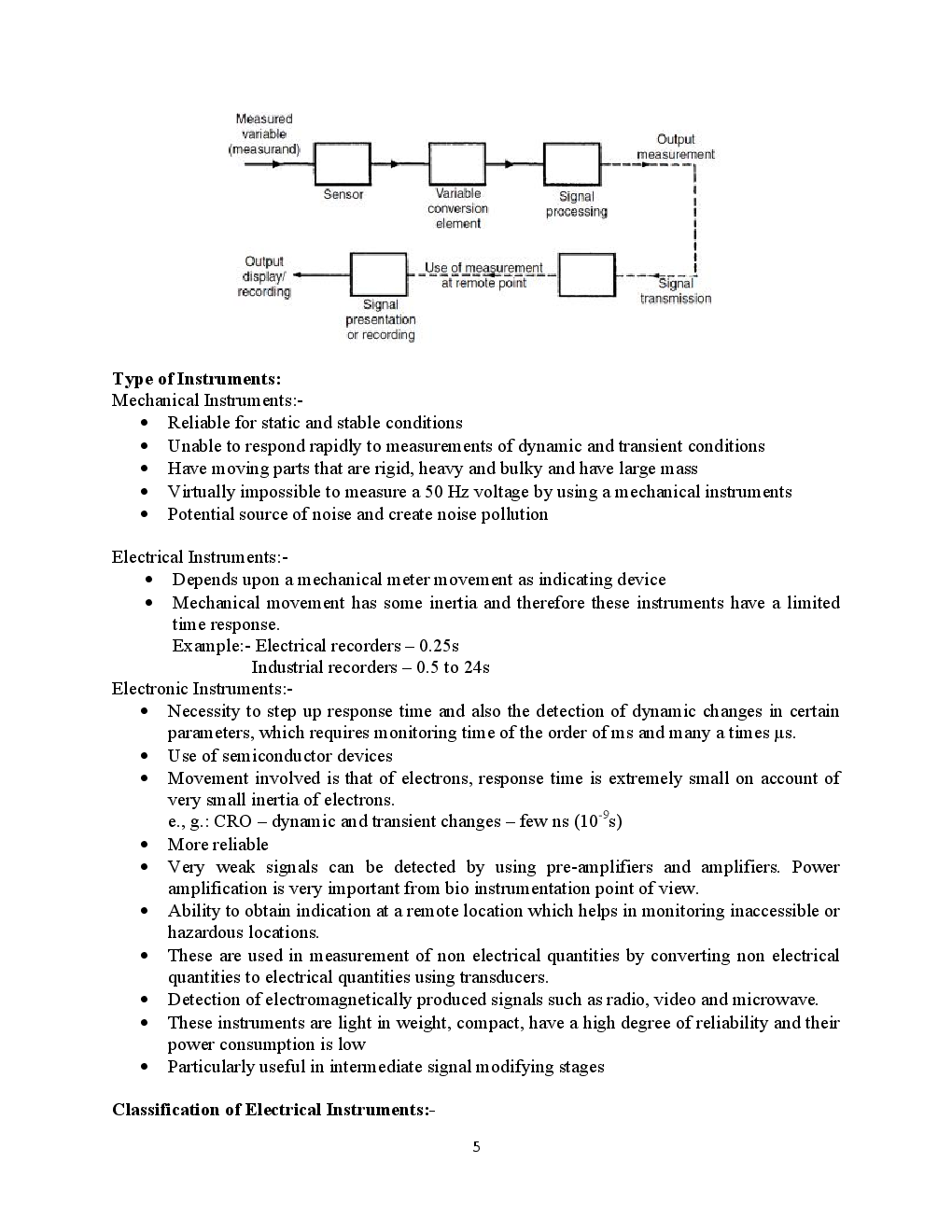 VTU eNotes On Electrical Measurements And Measuring Instruments For Electrical Engineering - Page 4