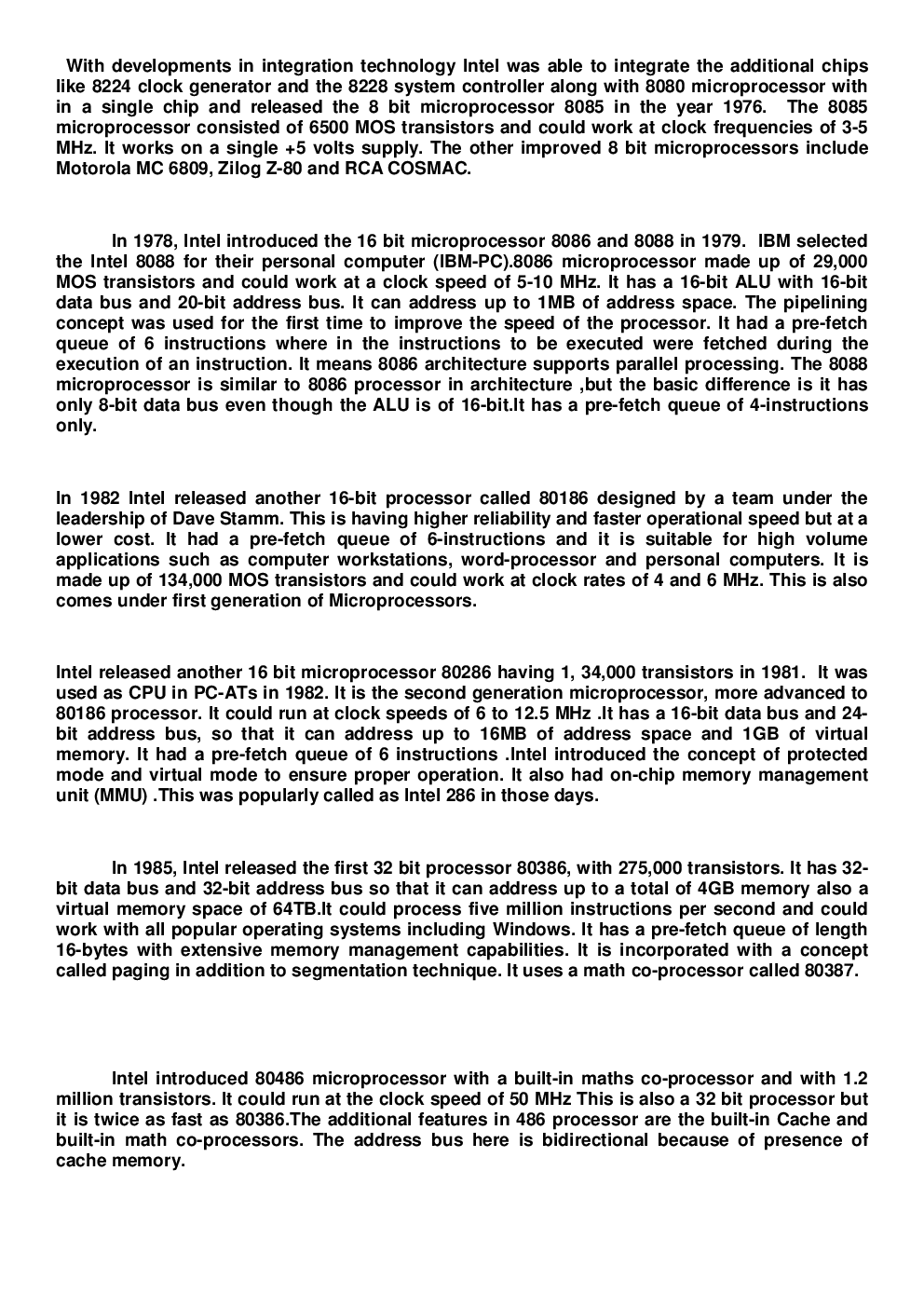 VTU eNotes On Microprocessors & Microcomputer For Electrical Engineering - Page 3