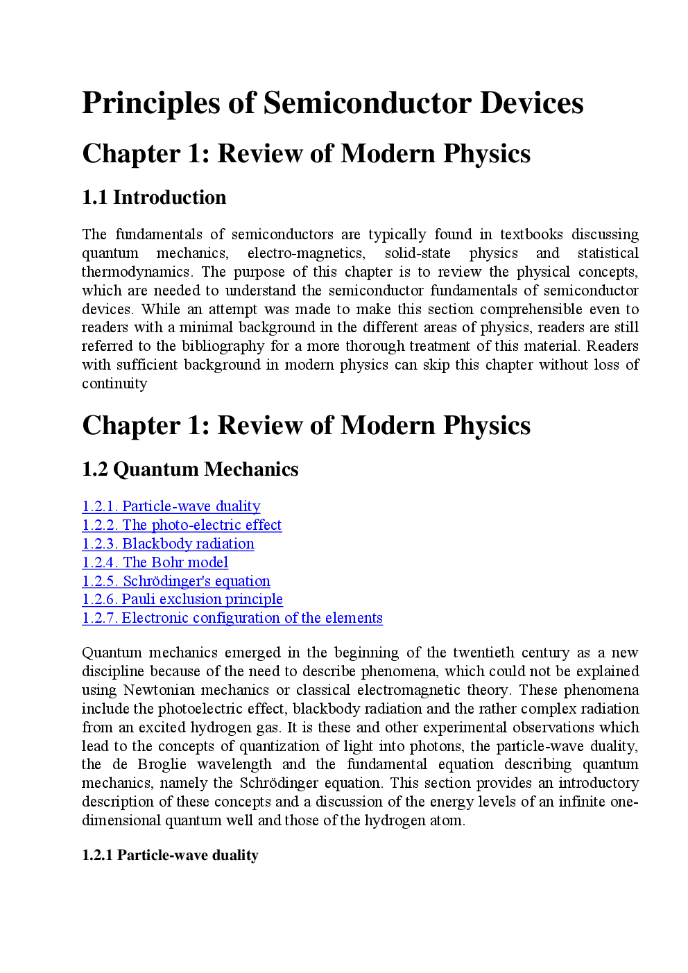 VTU eNotes On Semiconductor And Devices  For Electrical Engineering - Page 1