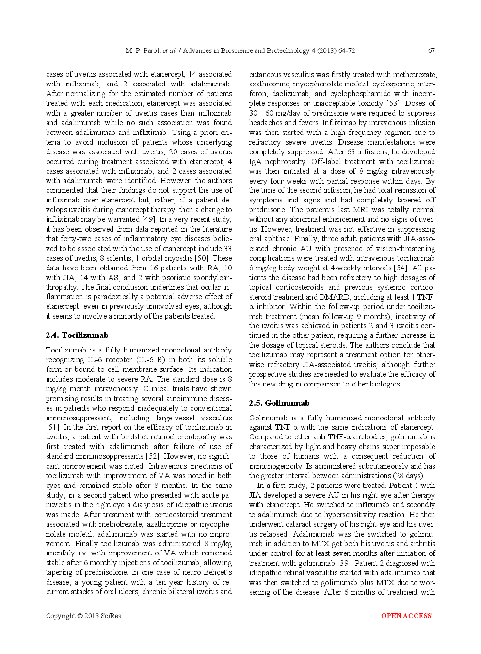 Biological Agents In The Treatment Of Uveitis - Page 5
