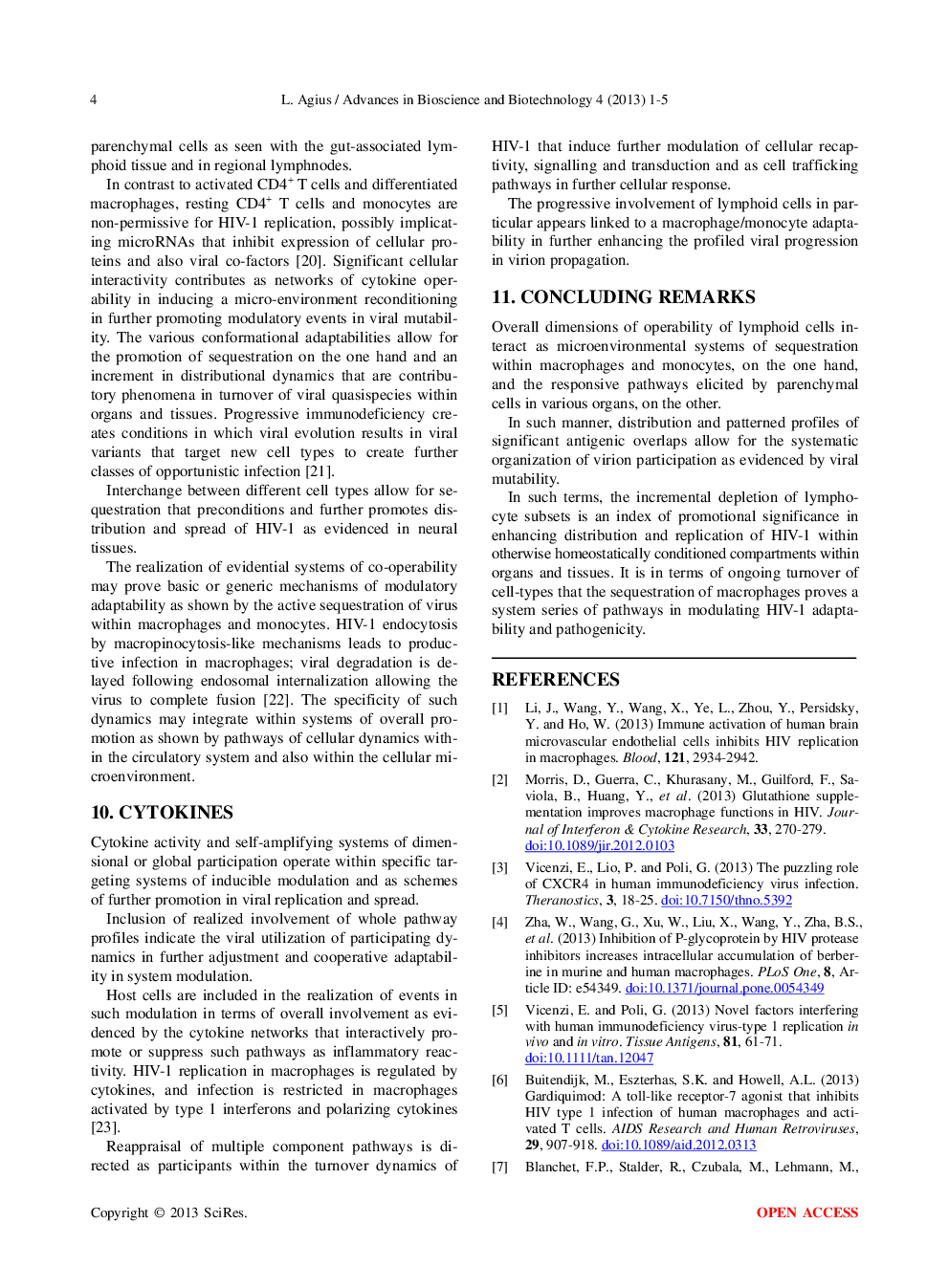Macrophage Sequestration Of HIV-1 Enhances Homeostatic-Related Systems In Promoting Viral Spread And Replication - Page 5