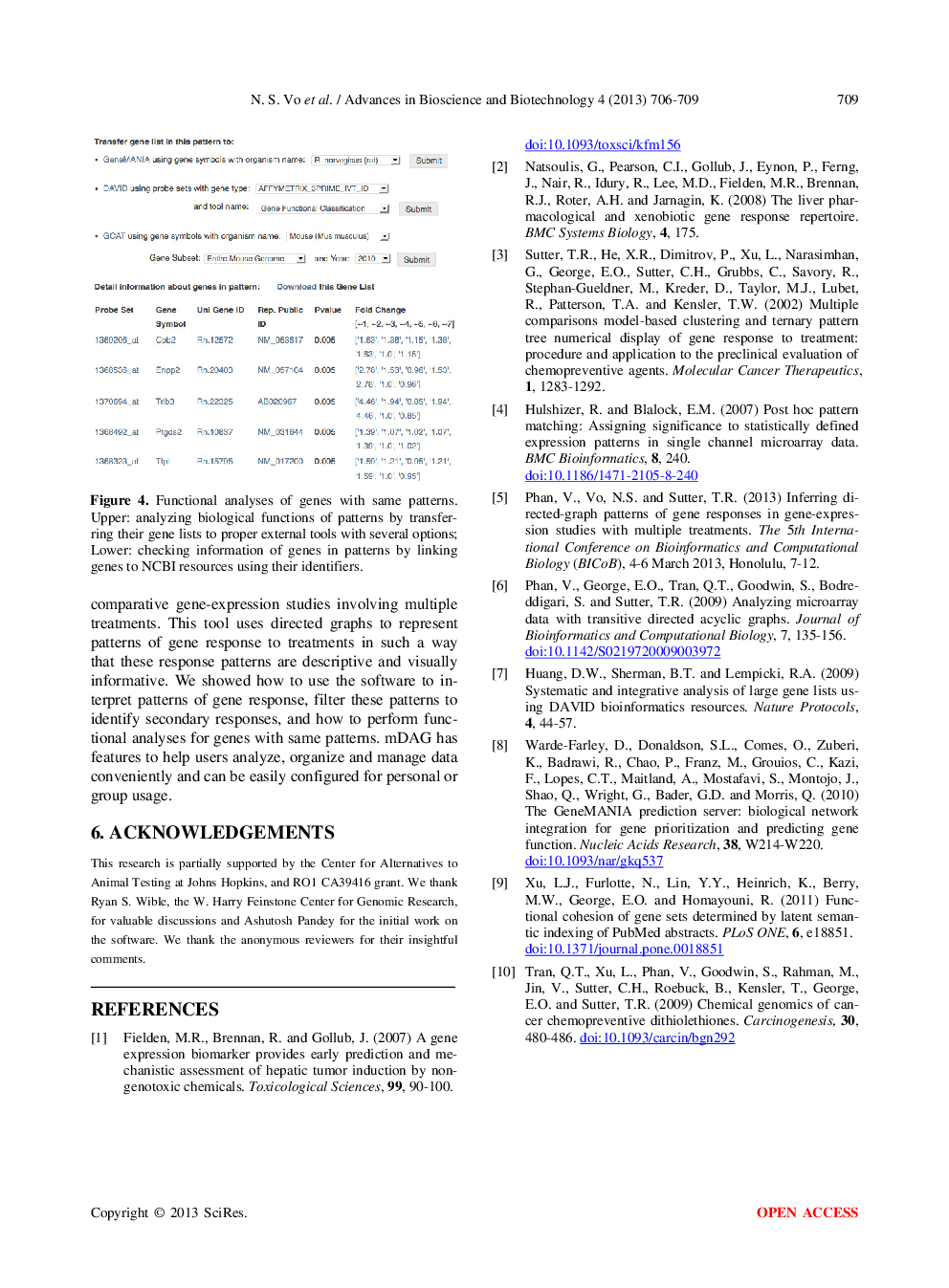mDAG: A Web Tool For Analyzing, Visualizing, And Interpreting Response Patterns In Gene Expression Data With Multiple Treatments - Page 5