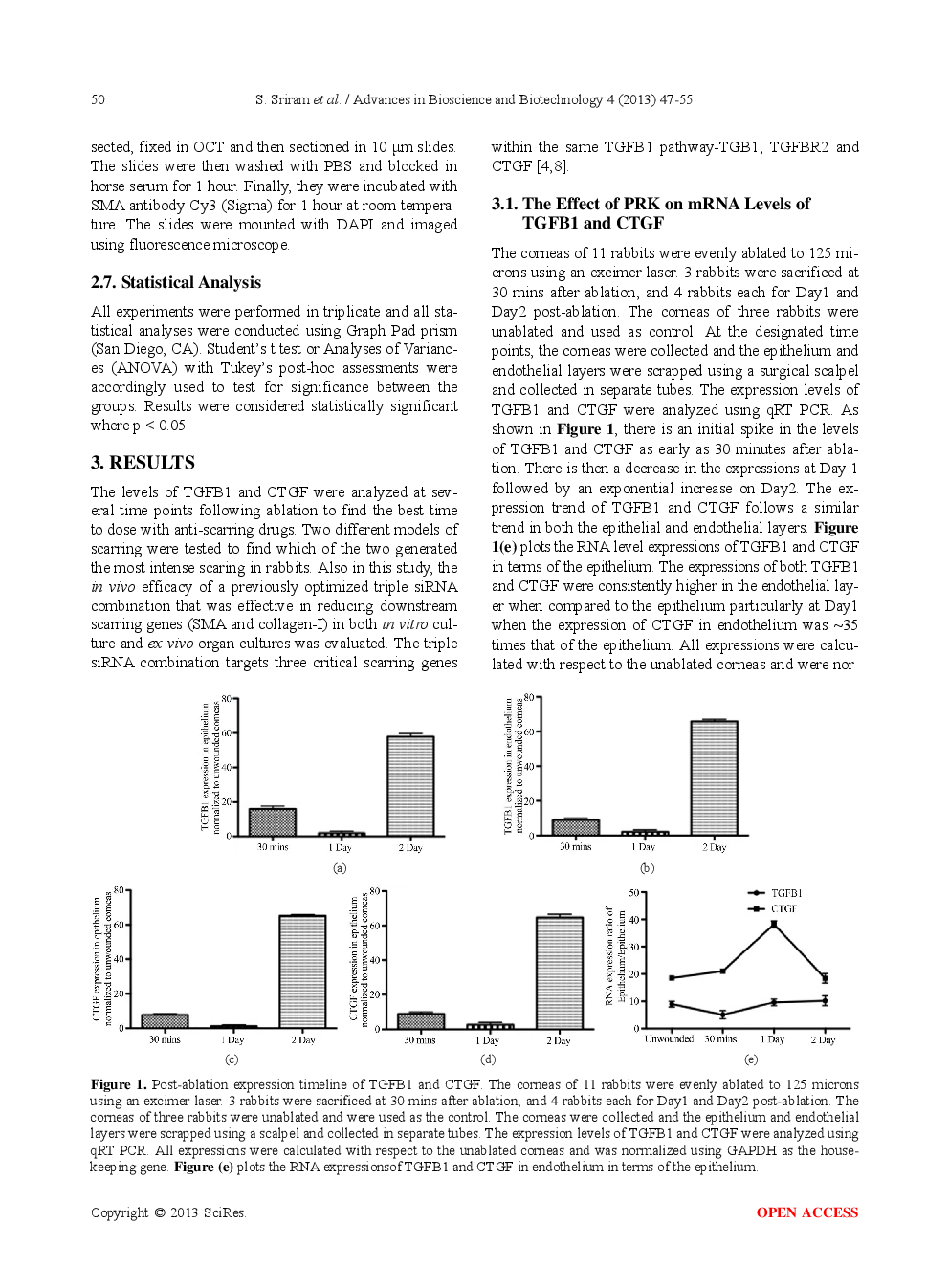 Reduction Of Corneal Scarring In Rabbits By Targeting The TGFB1 Pathway With A Triple SiRNA Combination - Page 5