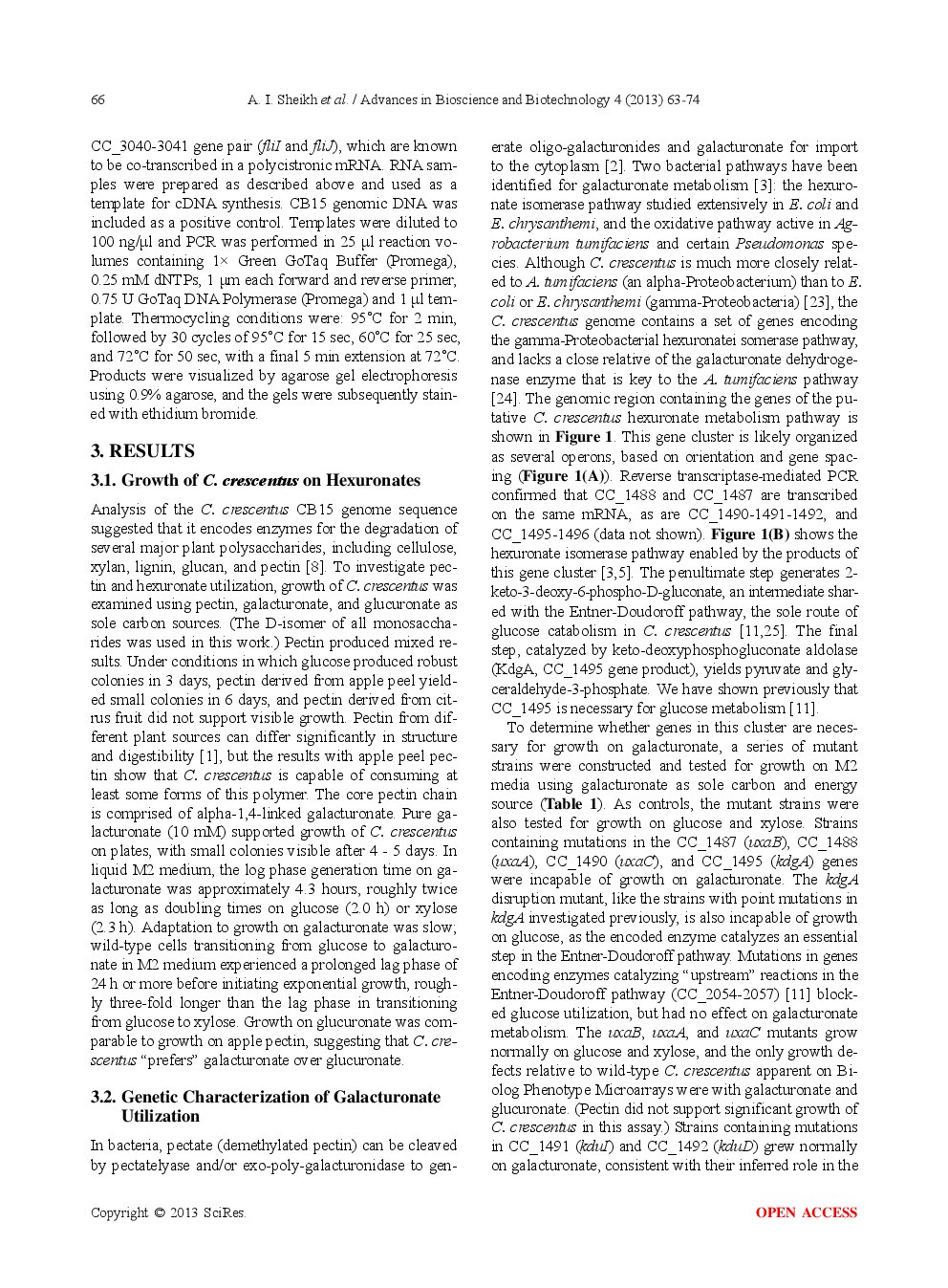 Regulation Of D-Galacturonate Metabolism In Caulobacter Crescentus By HumR, A LacI-Family Transcriptional Repressor - Page 5