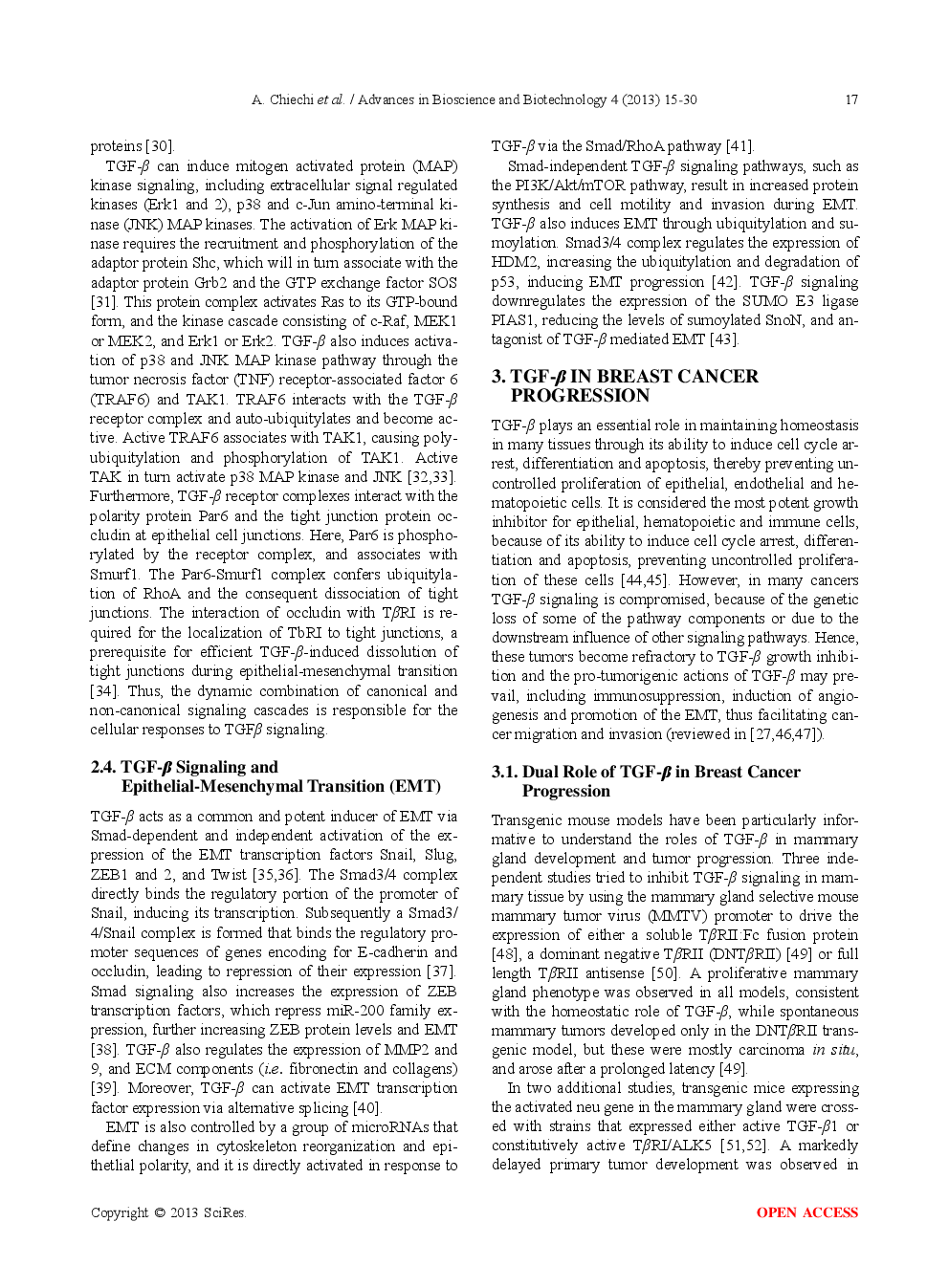 Role Of TGF-β In Breast Cancer Bone Metastases - Page 4