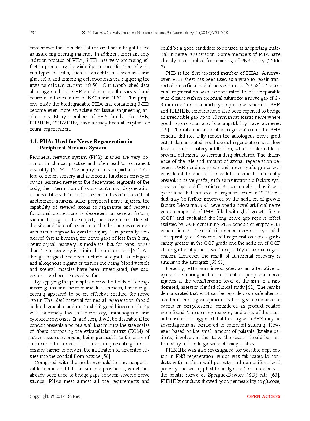 Strategies Of Polyhydroxyalkanoates Modification For The Medical Application In Neural Regeneration/Nerve Tissue Engineering - Page 5