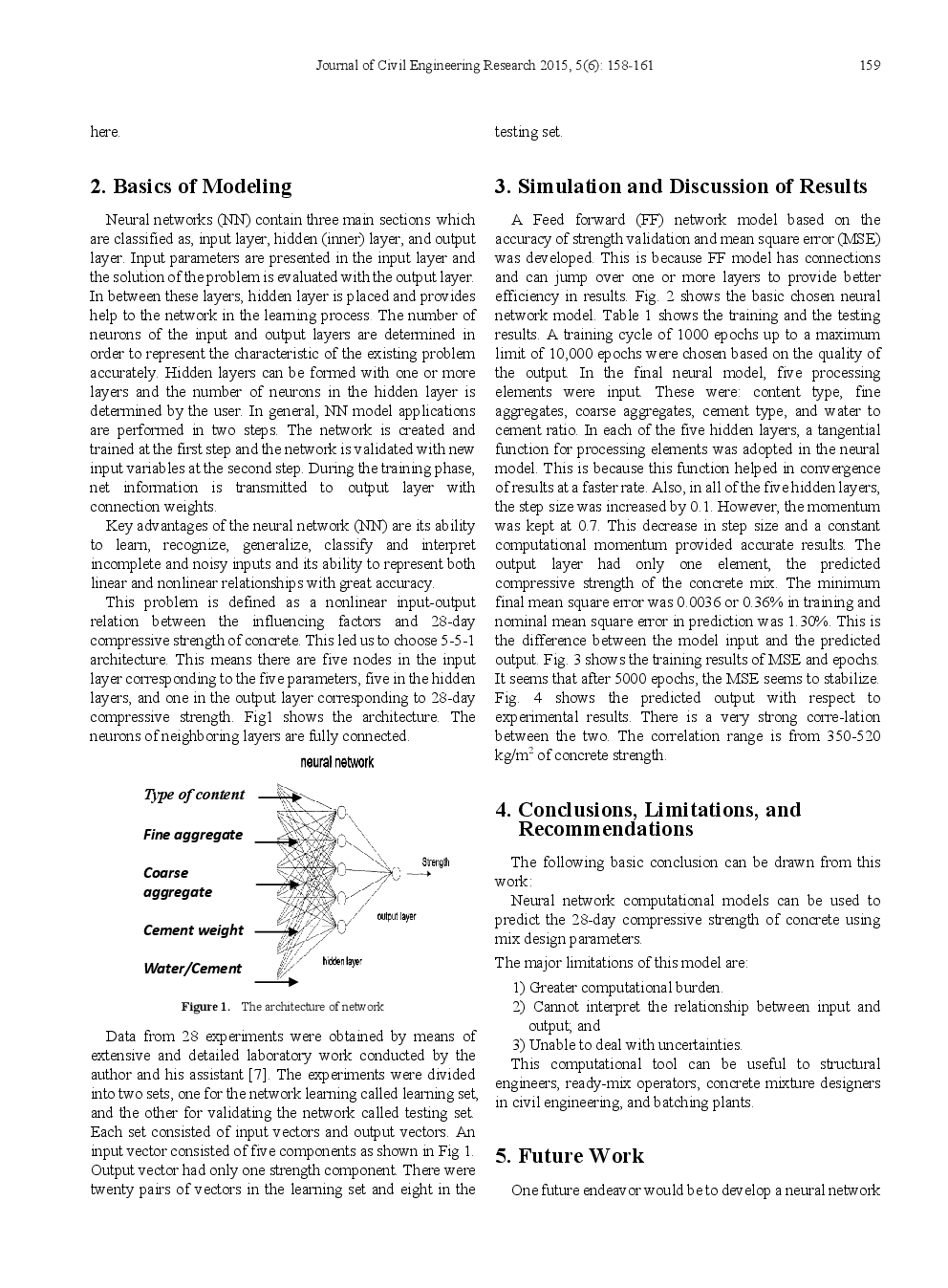 Application Of Artificial Intelligence To Predict Compressive Strength Of Concrete From Mix Design Parameters: A Structural Engineering Application - Page 3