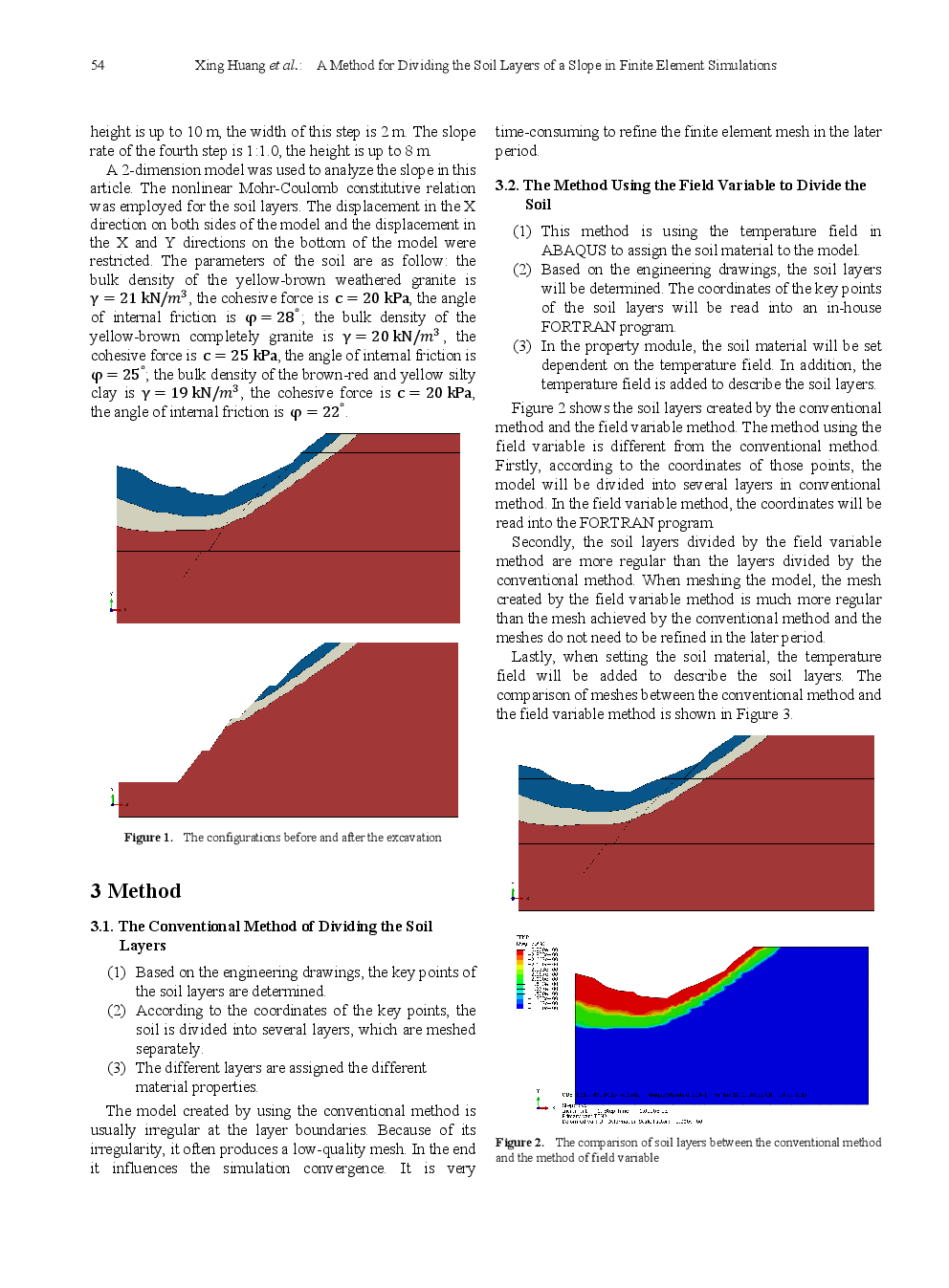 A Method For Dividing The Soil Layers Of A Slope In Finite Element Simulations - Page 3