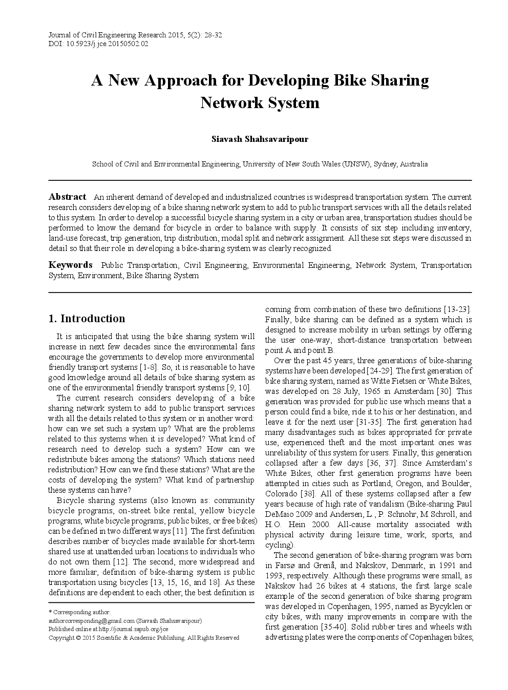 A New Approach For Developing Bike Sharing Network System - Page 2