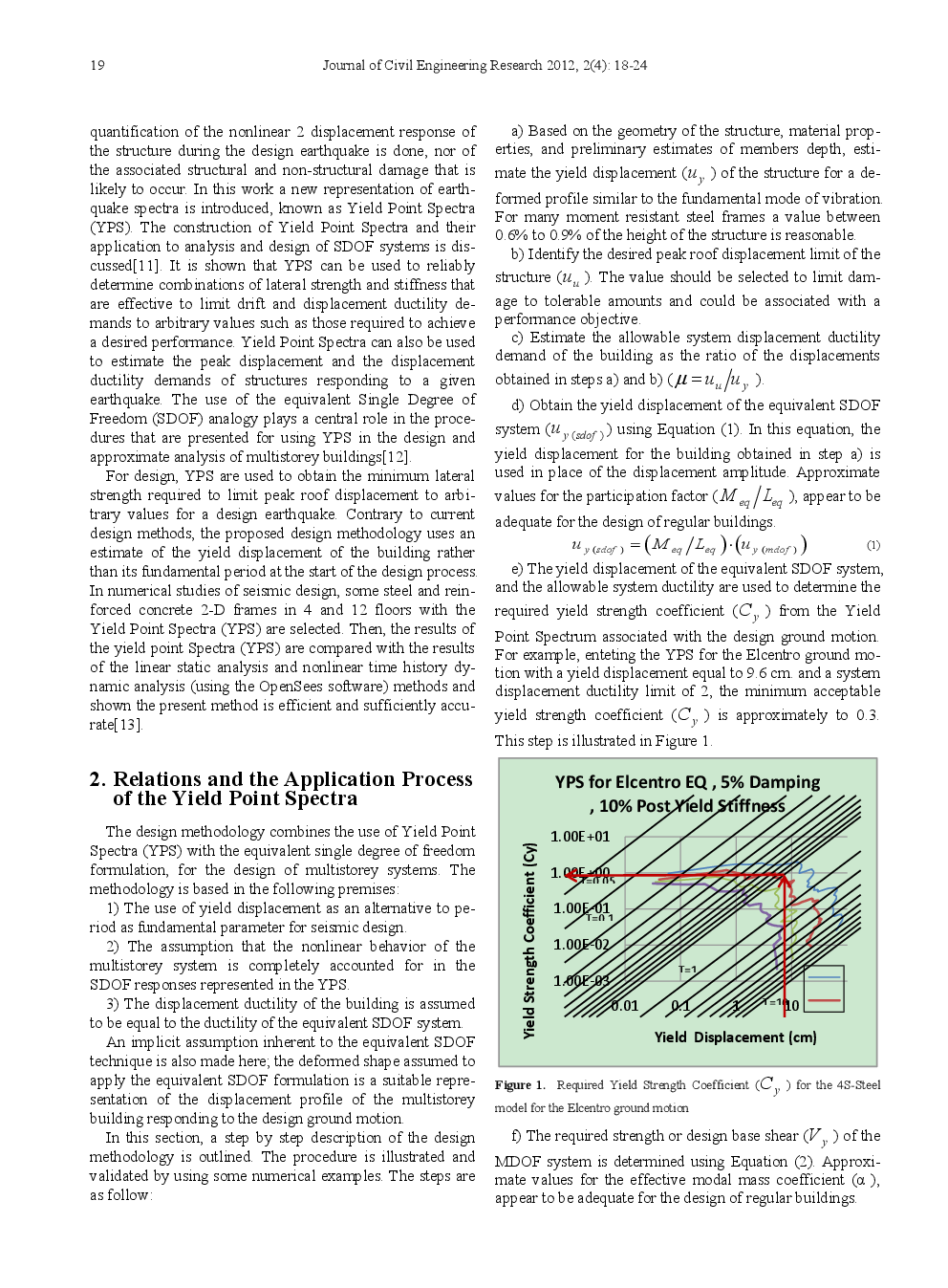 Application Of The Yield Point Spectra (YPS) Method In Performance Design Of Steel And Reinforced Concrete Frames - Page 3