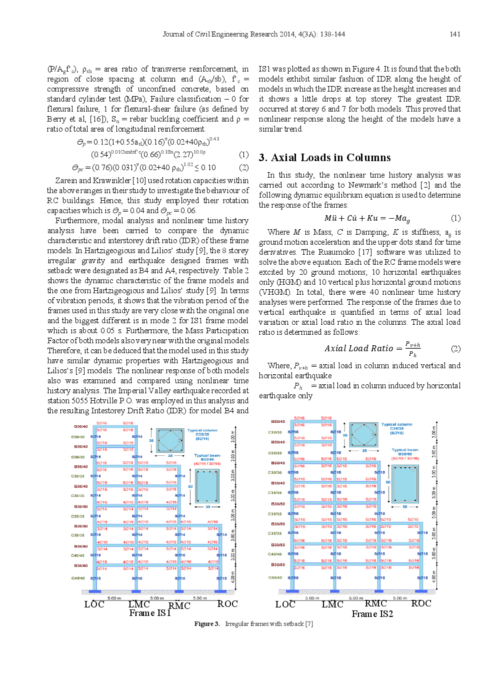 Axial Load Variations Of Irregular RC Frames With Setback Under Vertical Earthquakes - Page 5