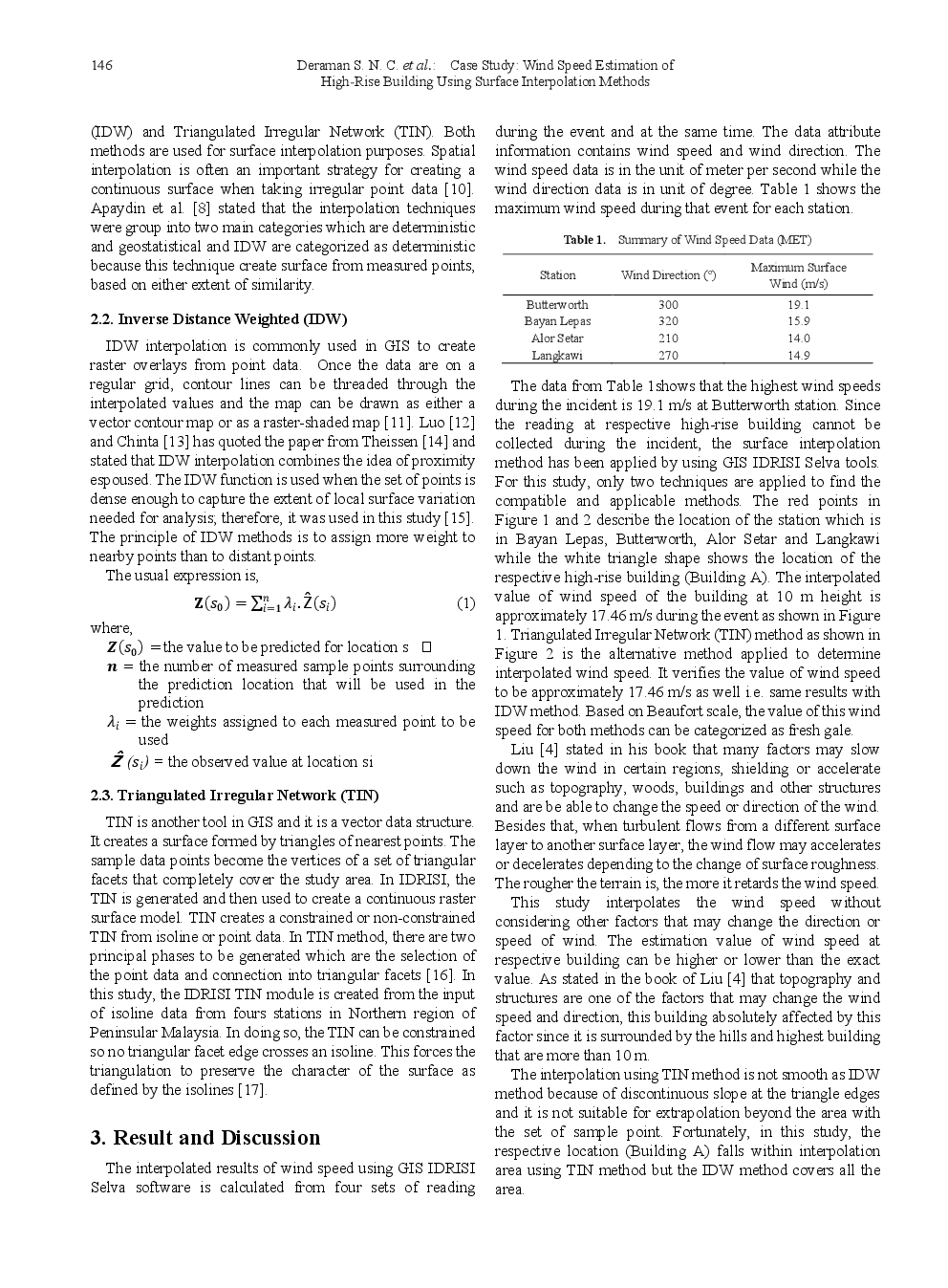 Case Study Wind Speed Estimation Of High-Rise Building Using Surface Interpolation Methods - Page 3