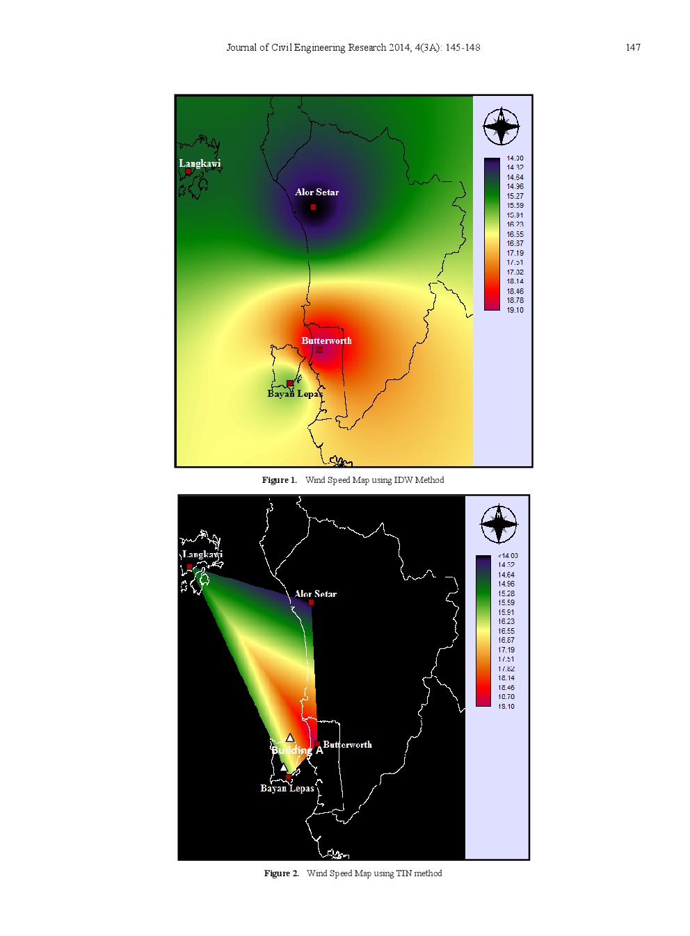 Case Study Wind Speed Estimation Of High-Rise Building Using Surface Interpolation Methods - Page 4