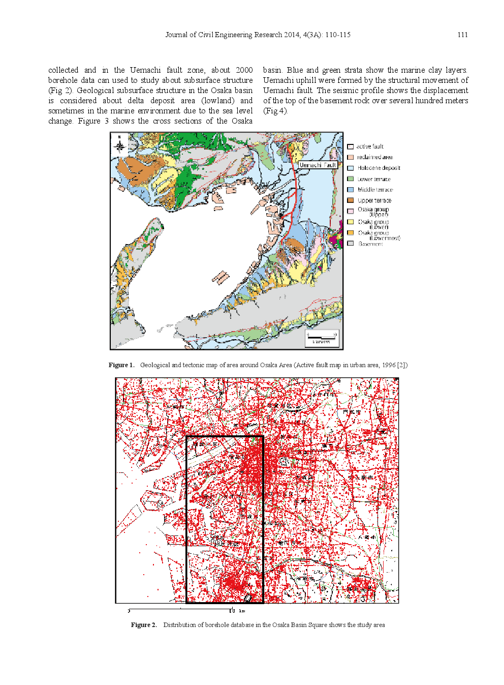 Consideration About Subsurface Structure Of Uemachi Fault Using Geotechnical Borehole Database In Osaka, Japan - Page 3