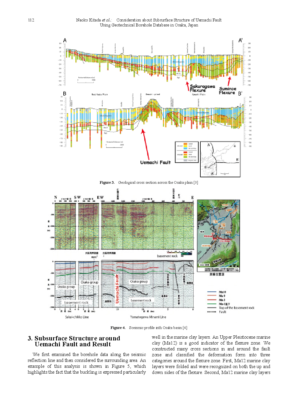 Consideration About Subsurface Structure Of Uemachi Fault Using Geotechnical Borehole Database In Osaka, Japan - Page 4