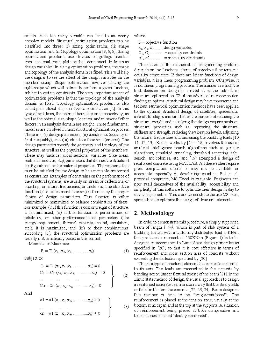 Cost-Effective Design Of Structural Elements Through The Process Of Structural Optimization - Page 3