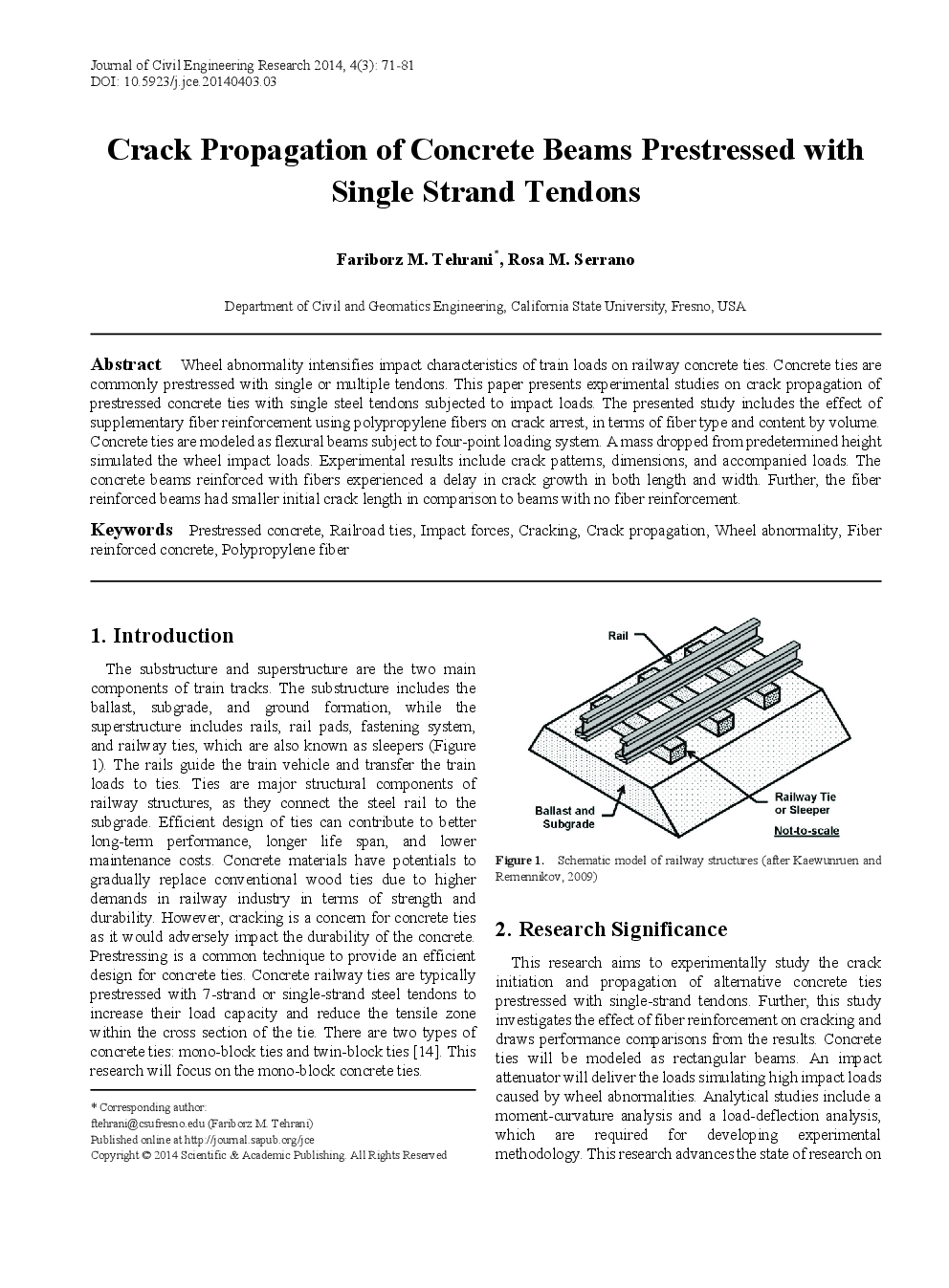 Crack Propagation Of Concrete Beams Prestressed With Single Strand Tendons - Page 2