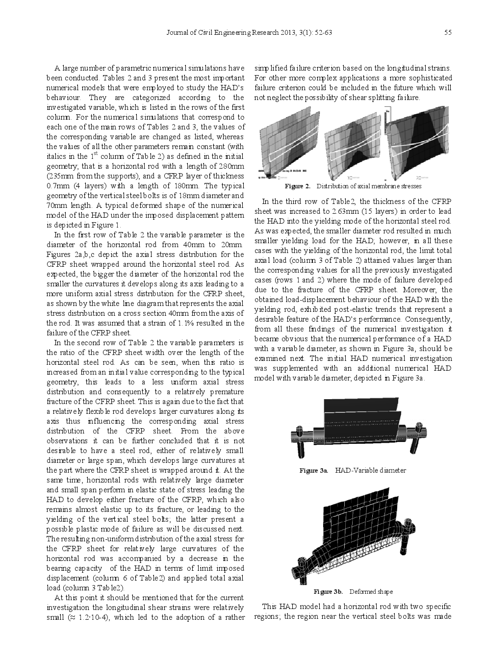 Cyclic Behaviour Of A Hybrid Anchoring Device Enhancing The Flexural Capacity & Ductility Of An RC Bridge-Type Pier Strengthened With CFRP Sheets - Page 5