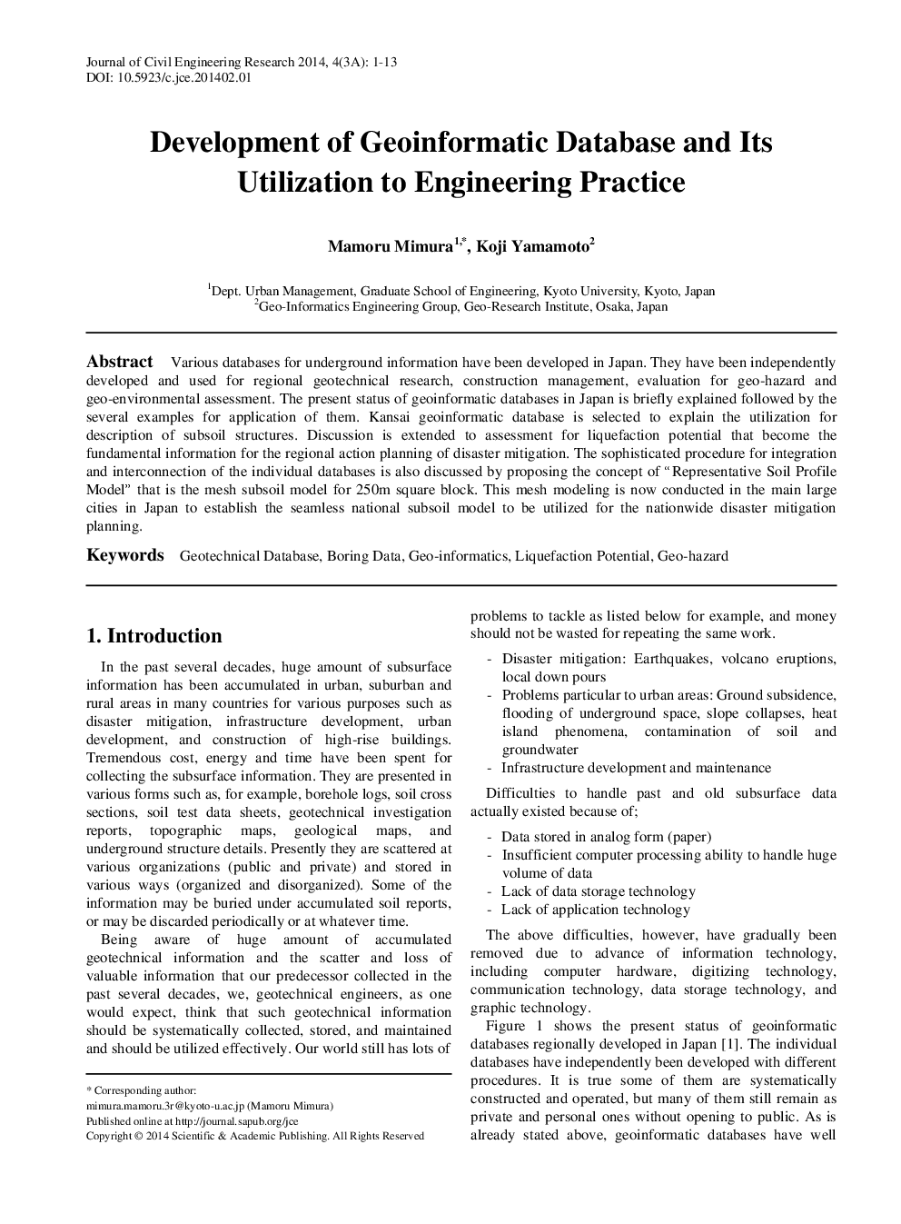 Development Of Geoinformatic Database And Its Utilization To Engineering Practice - Page 2