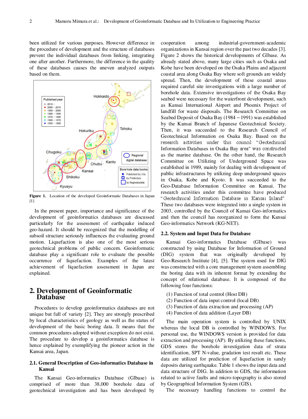 Development Of Geoinformatic Database And Its Utilization To Engineering Practice - Page 3