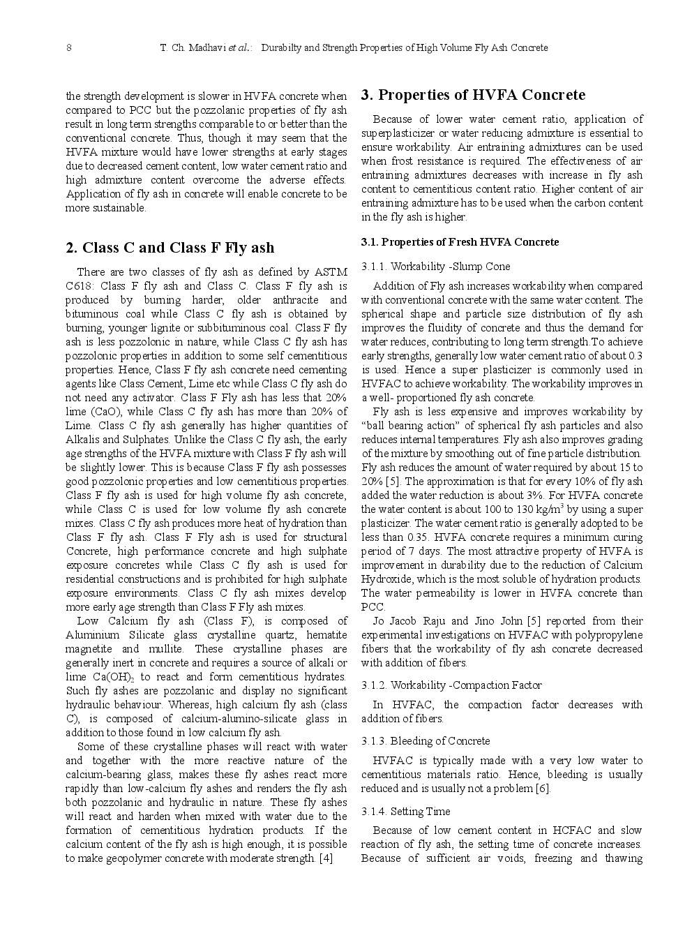 Durabilty And Strength Properties Of High Volume Fly Ash Concrete - Page 3