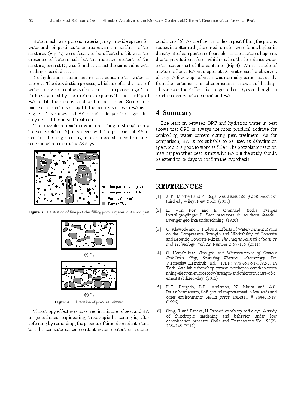 Effect Of Additive To The Moisture Content At Different Decomposition Level Of Peat - Page 5
