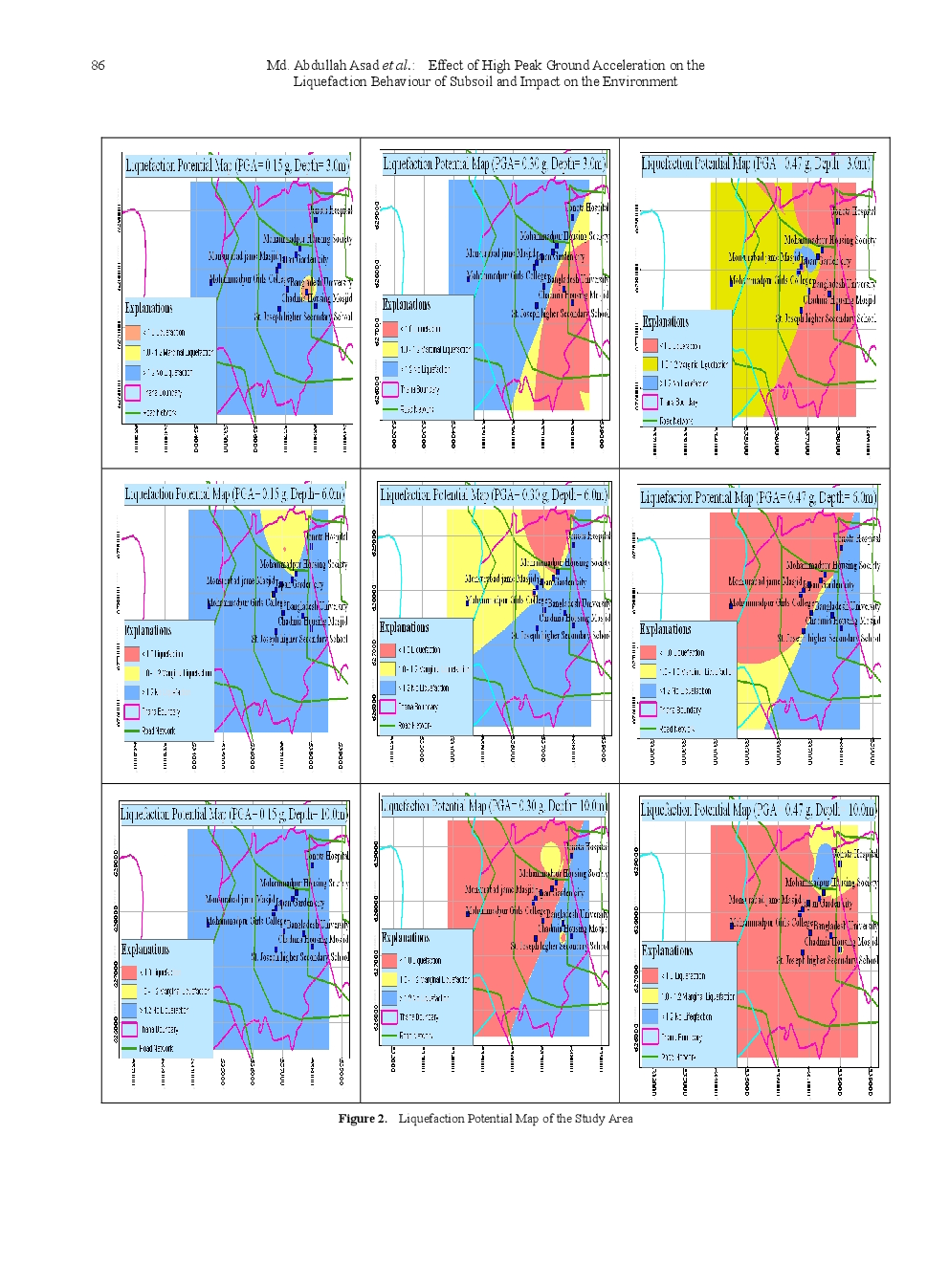 Effect Of High Peak Ground Acceleration On The Liquefaction Behaviour Of Subsoil And Impact On The Environment - Page 5