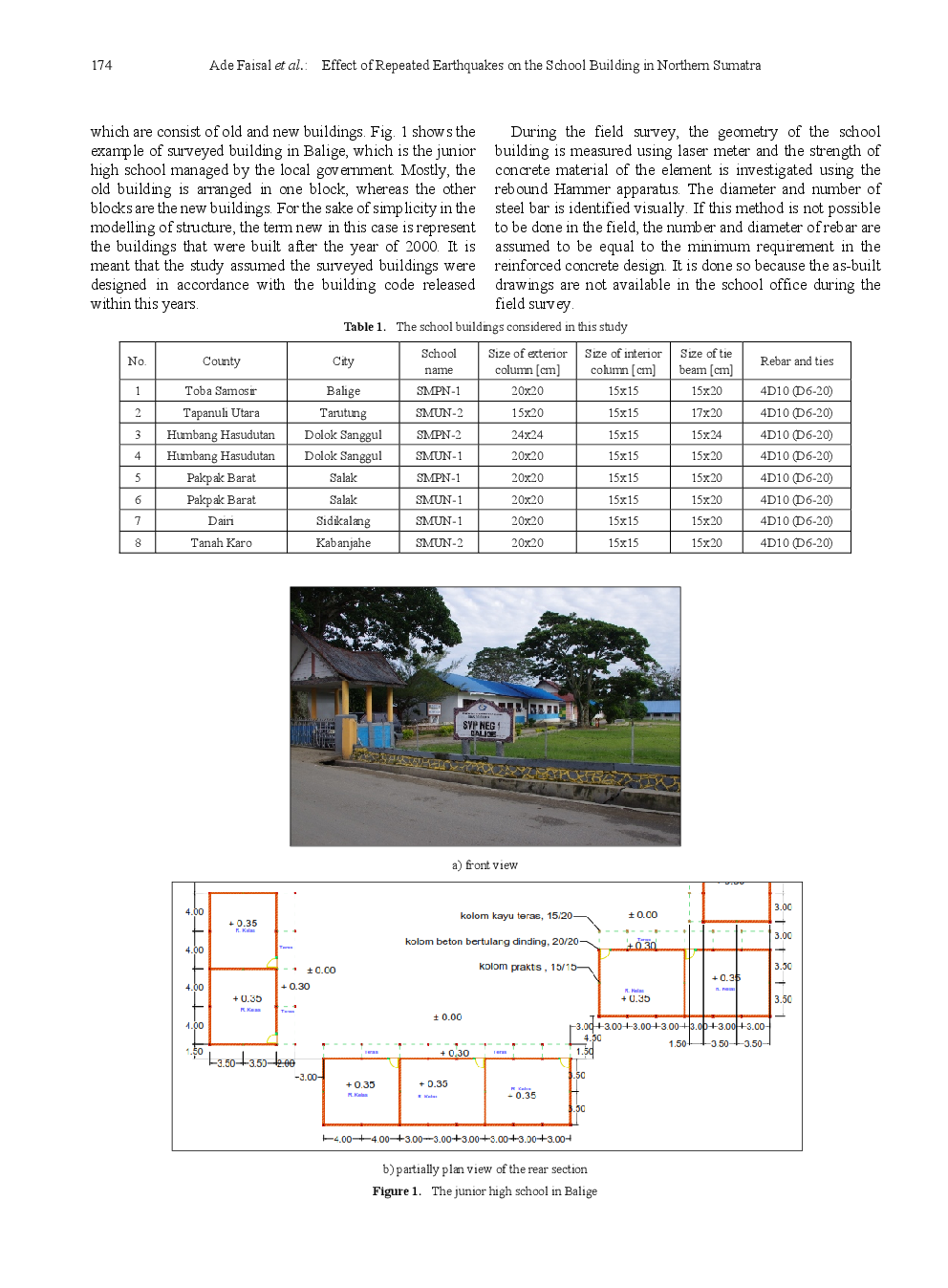 Effect Of Repeated Earthquakes On The School Building In Northern Sumatra - Page 3