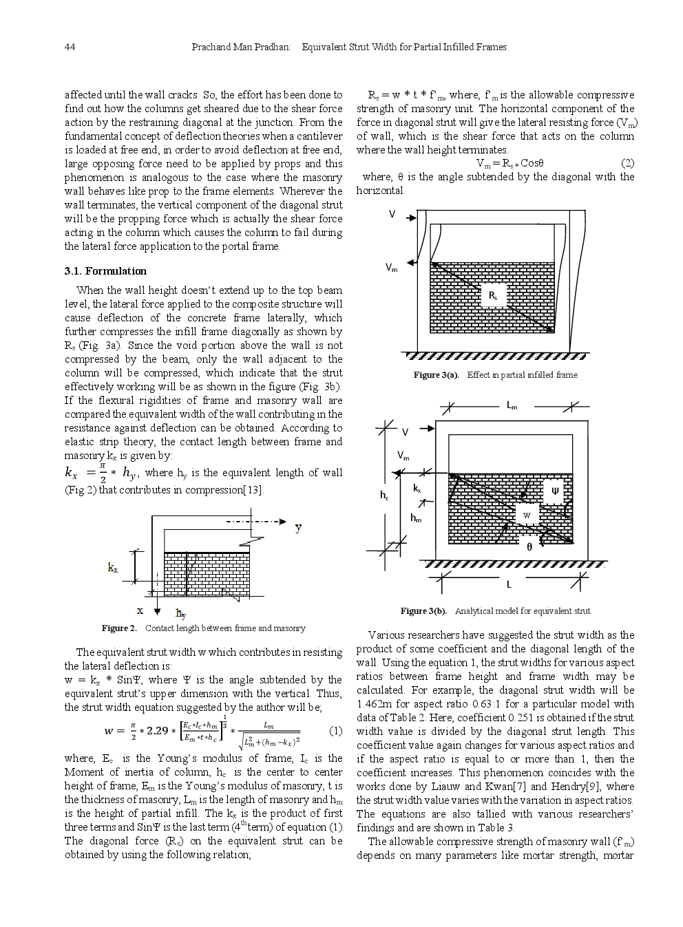 Equivalent Strut Width For Partial Infilled Frames - Page 4