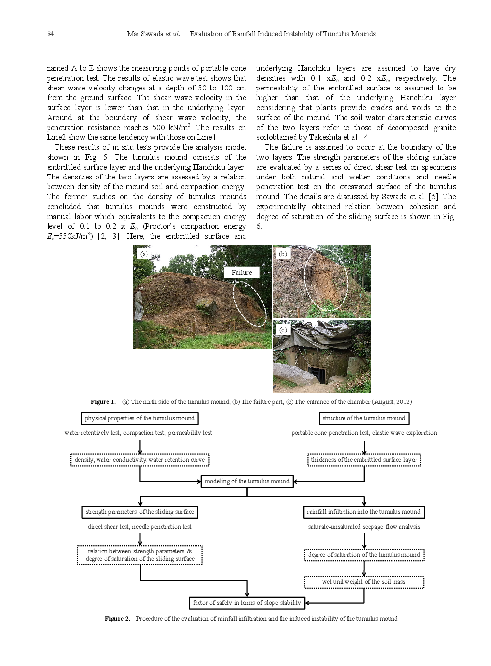 Evaluation Of Rainfall Induced Instability Of Tumulus Mounds - Page 3