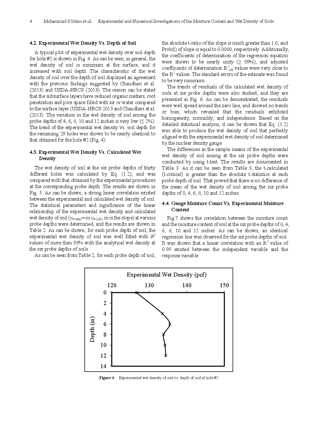Experimental And Numerical Investigations Of The Moisture Content And Wet Density Of Soils - Page 5