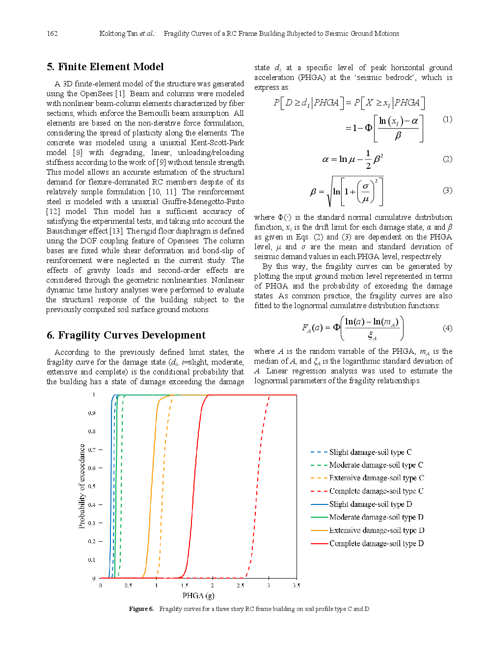 Fragility Curves Of A RC Frame Building Subjected To Seismic Ground Motions - Page 5