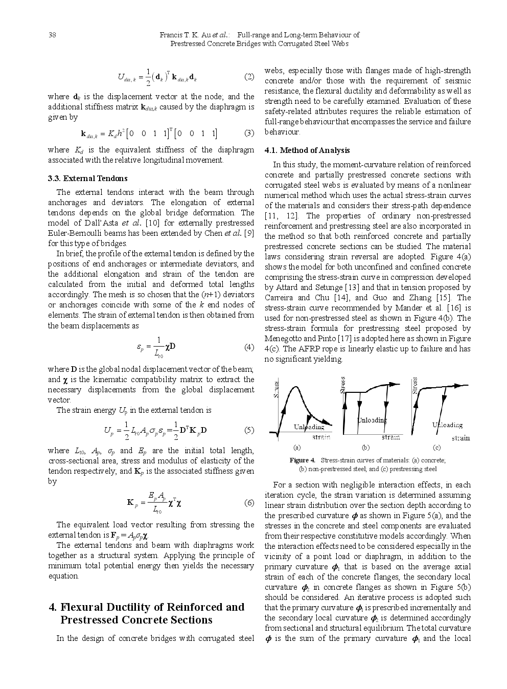 Full-Range And Long-Term Behaviour Of Prestressed Concrete Bridges With Corrugated Steel Webs - Page 5