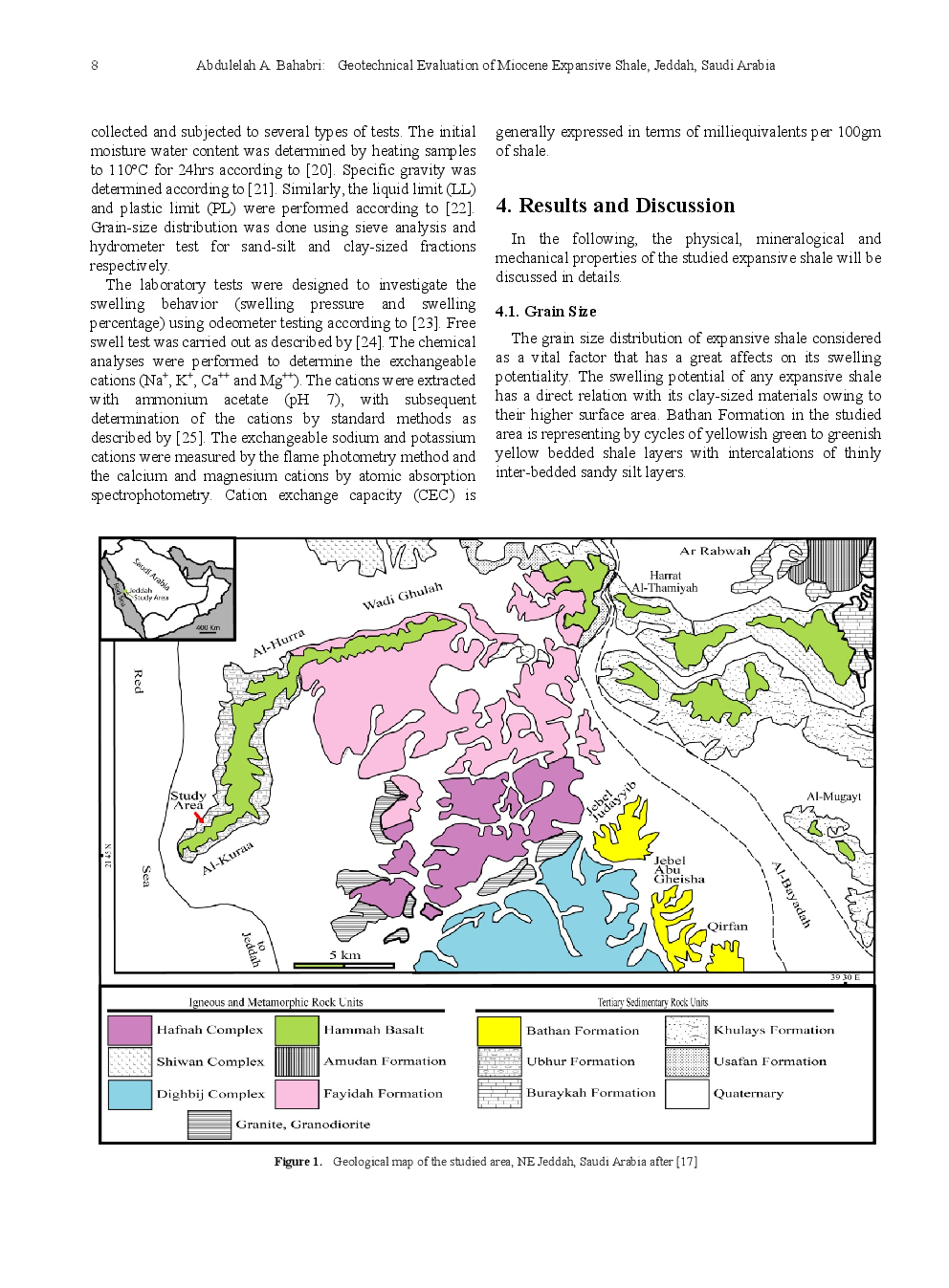 Geotechnical Evaluation Of Miocene Expansive Shale, Jeddah, Saudi Arabia - Page 3