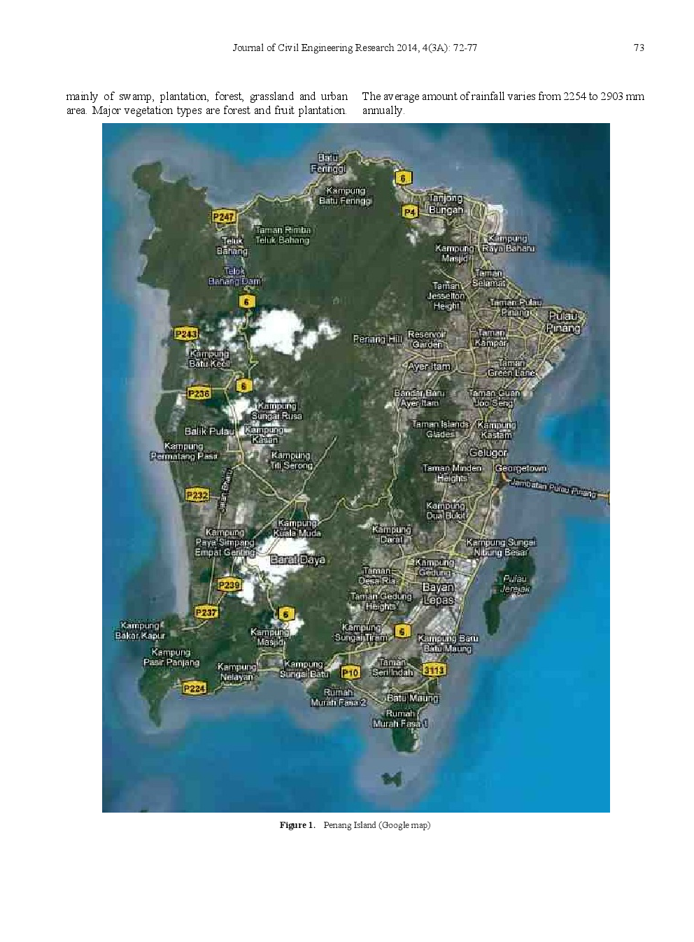 Landslide Hazard Mapping Of Penang Island Using Poisson Distribution With Dominant Factors - Page 3