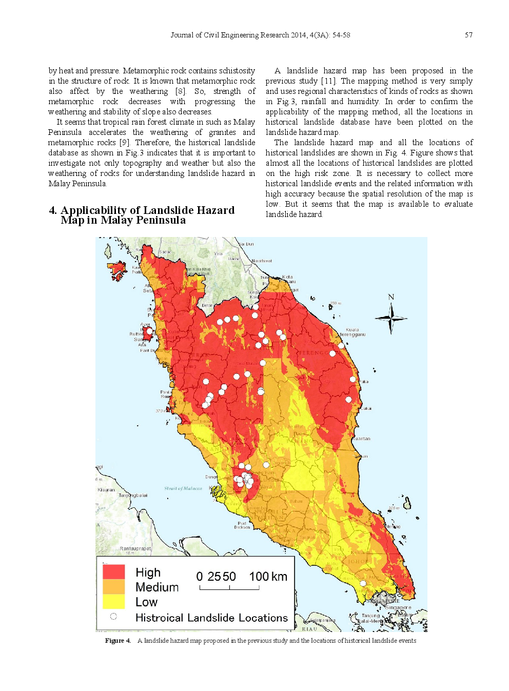 Landslides Hazard Map In Malay Peninsula By Using Historical Landslide Database And Related Information - Page 5