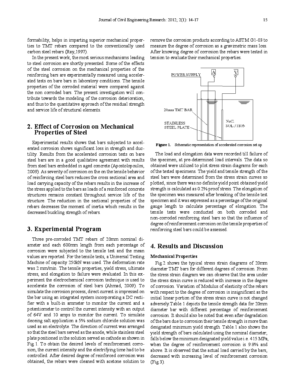 Performance Enhancement Of TMT Rebar In Accelerated Corrosion - Page 3