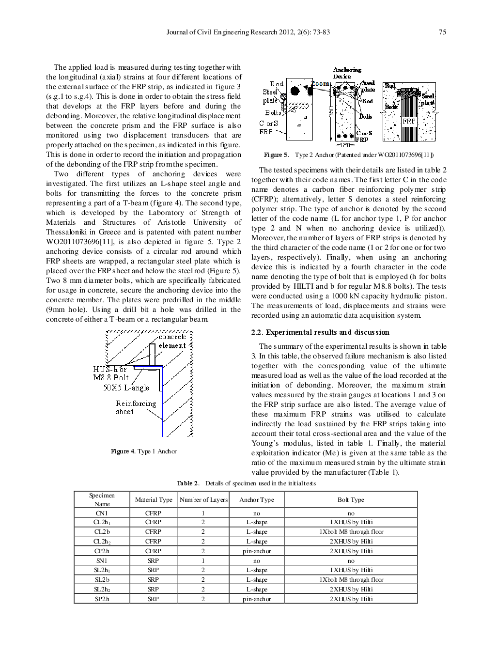 Shear Strengthening Of RC Beams With FRP Strips And Novel Anchoring - Page 4