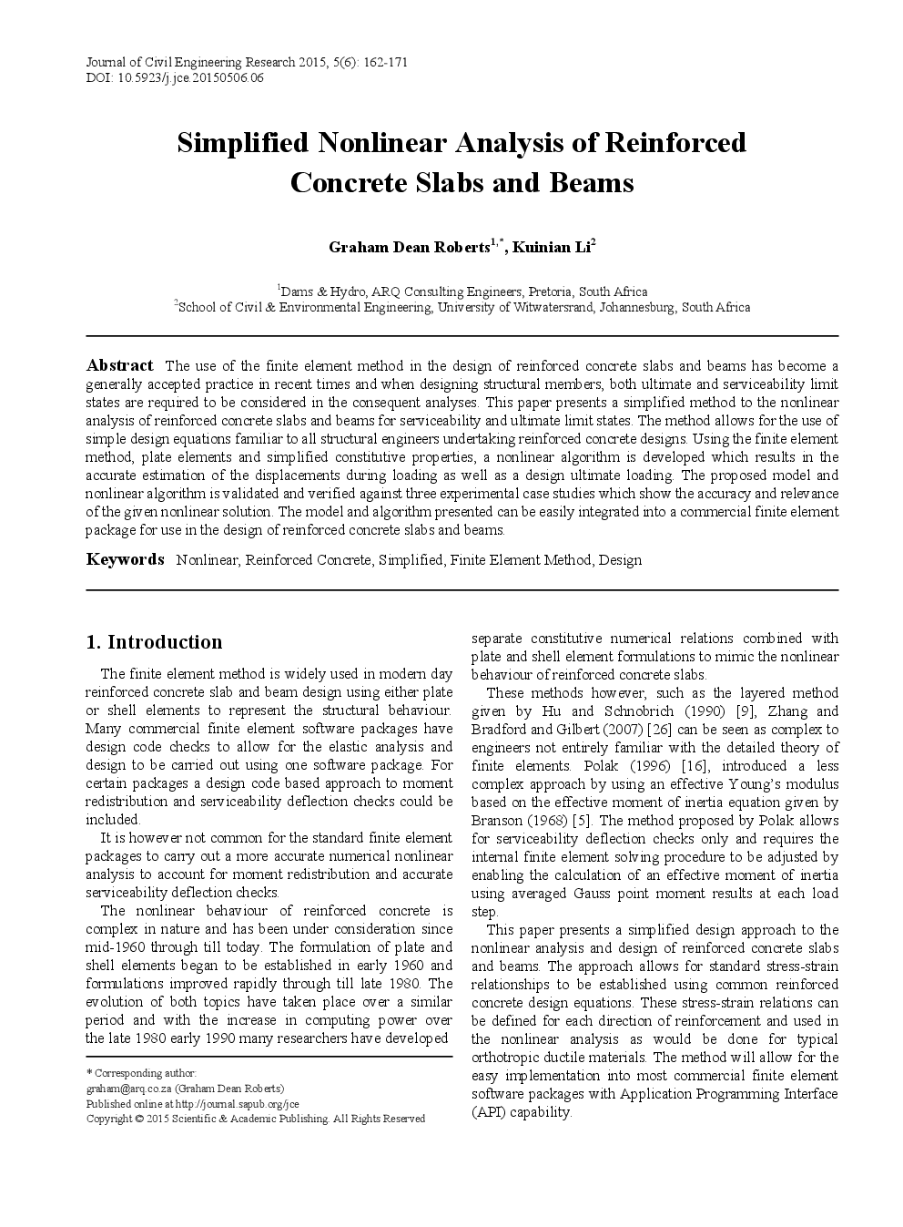 Simplified Nonlinear Analysis Of Reinforced Concrete Slabs And Beams - Page 2