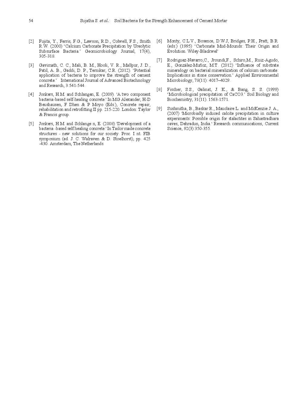 Soil Bacteria For The Strength Enhancement Of Cement Mortar - Page 5
